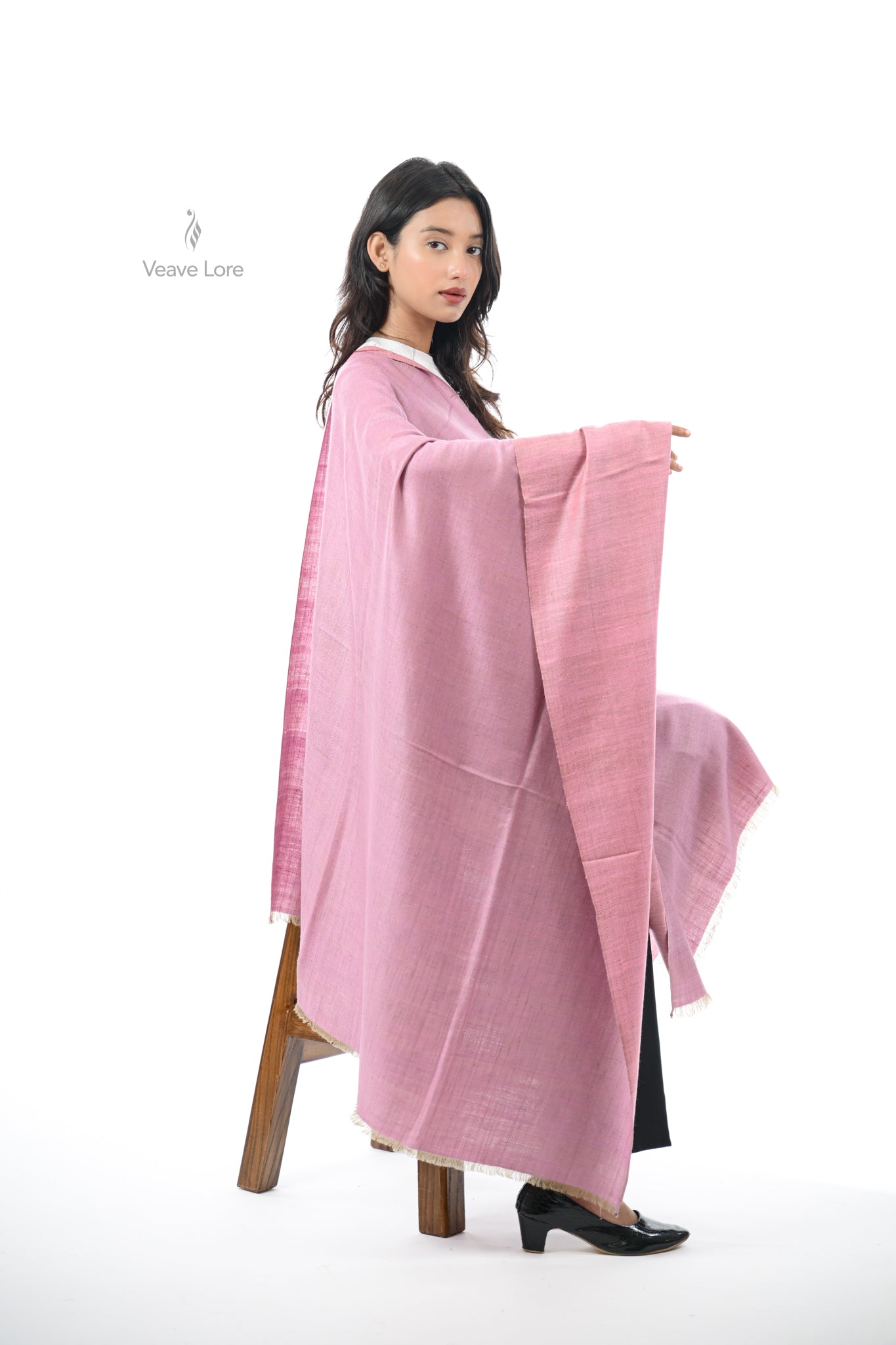 Dusk Laali Pashmina Shawl