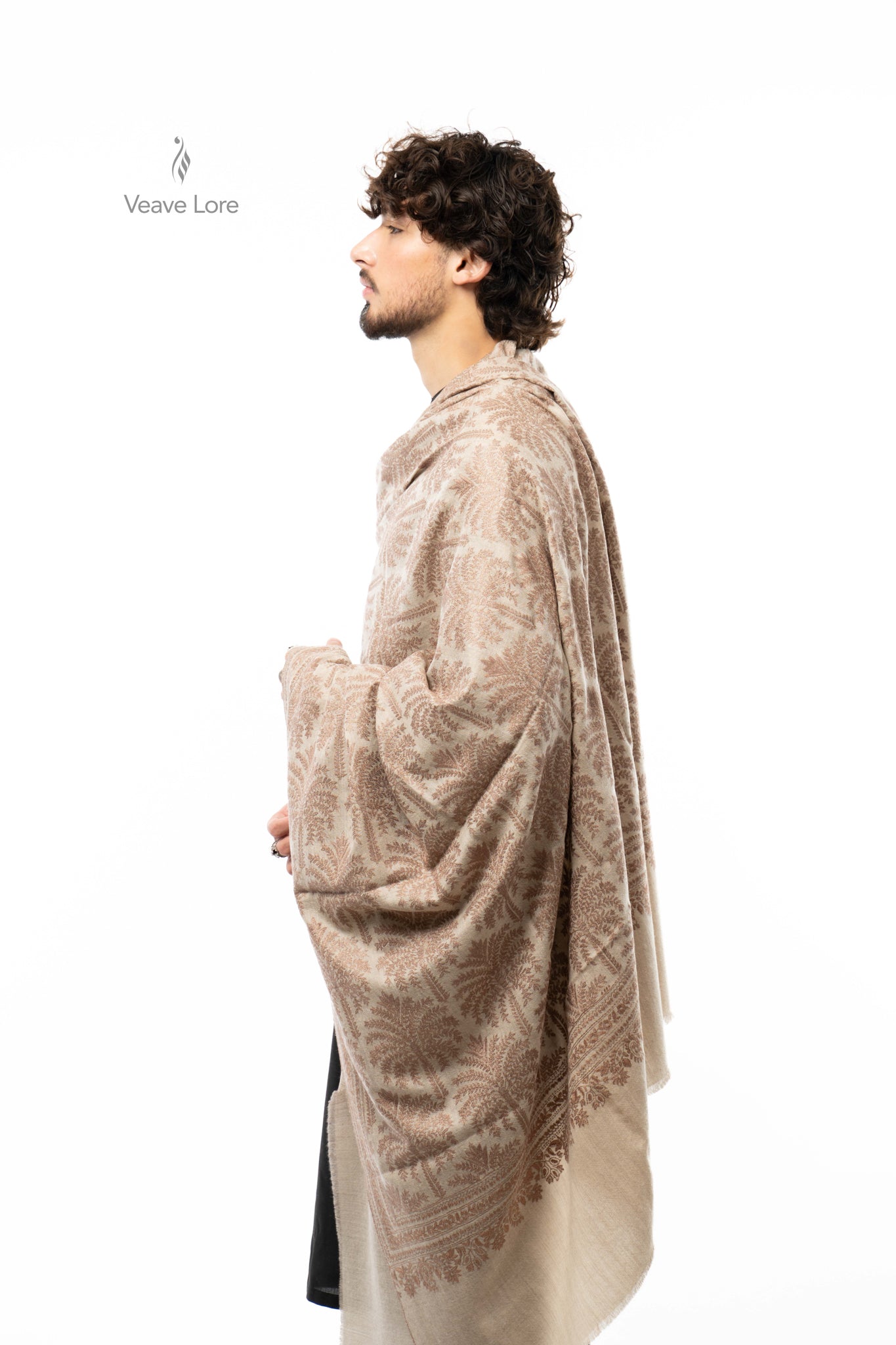 Sable Cypress Pashmina Shawl