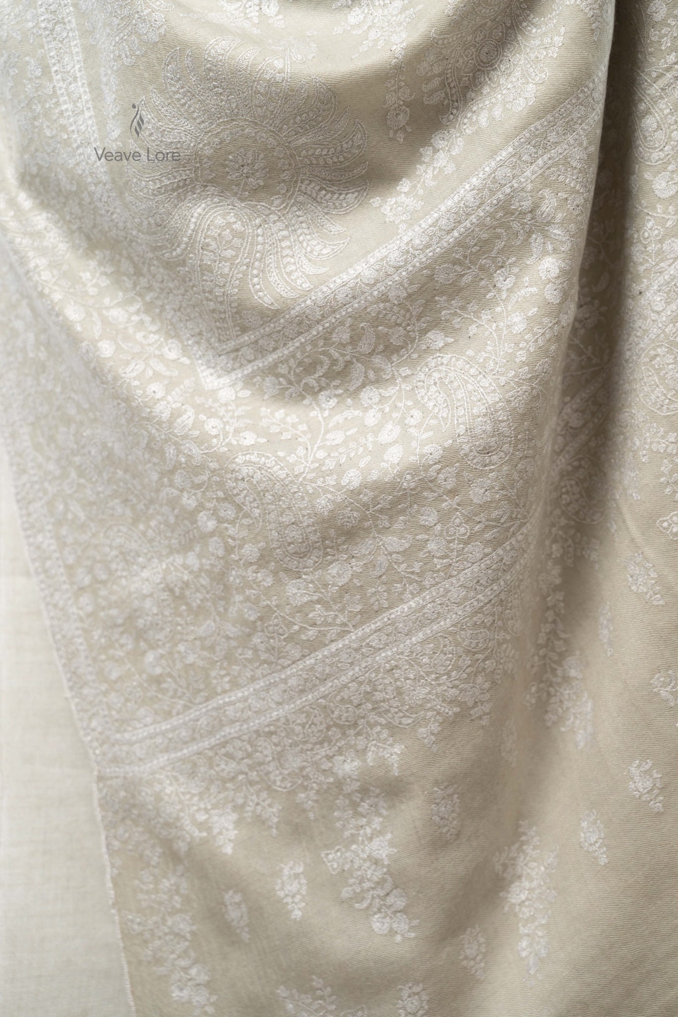 Pearl Thicket Pashmina Shawl