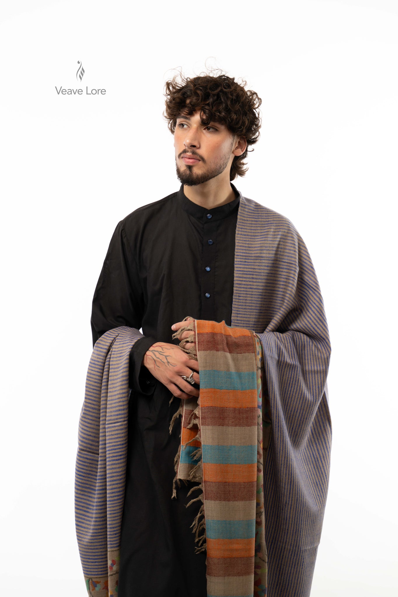 Nomad Kilim Pashmina Shawl