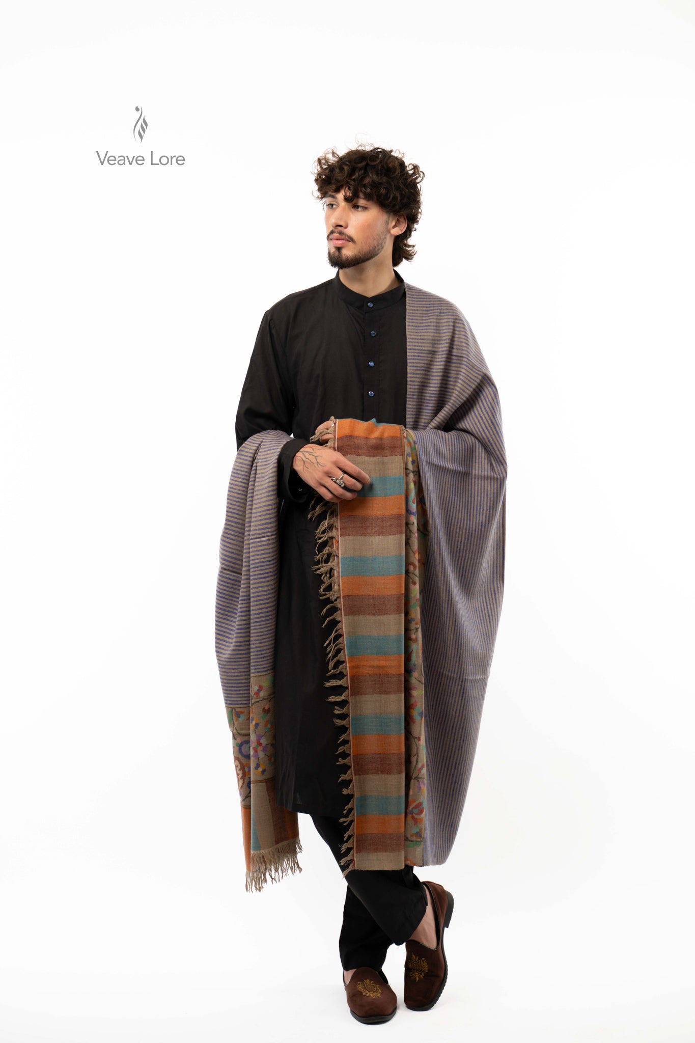 Nomad Kilim Pashmina Shawl