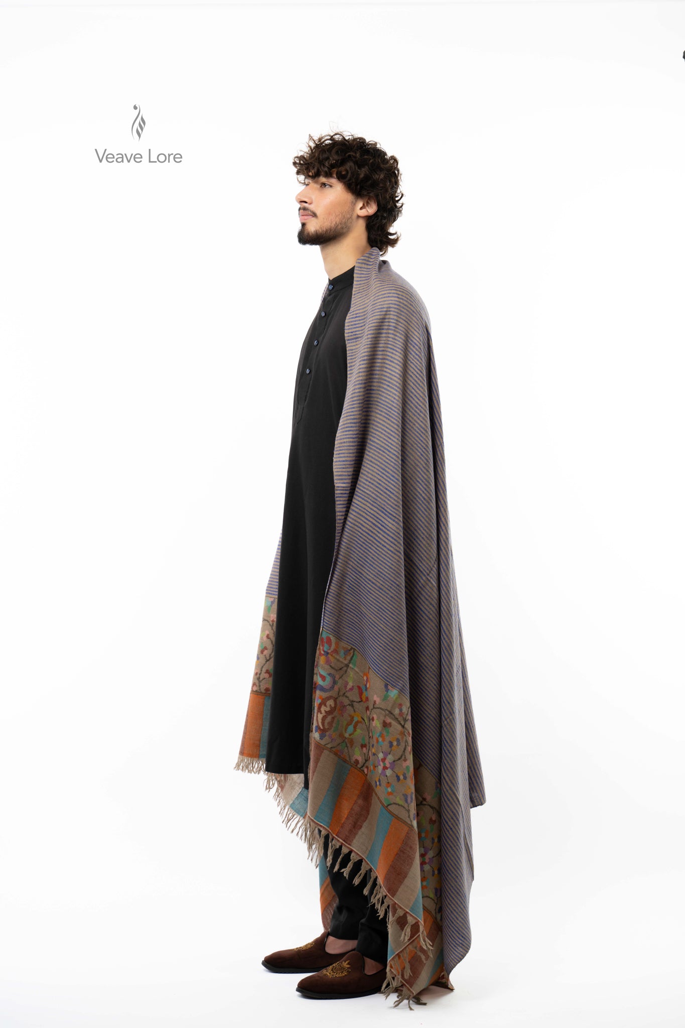 Nomad Kilim Pashmina Shawl