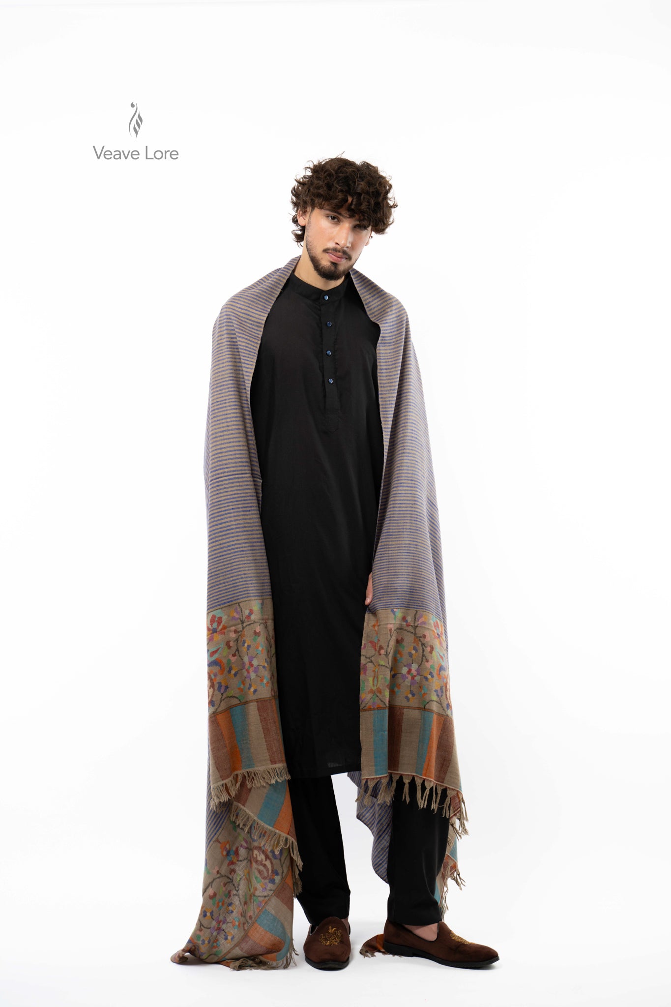 Nomad Kilim Pashmina Shawl