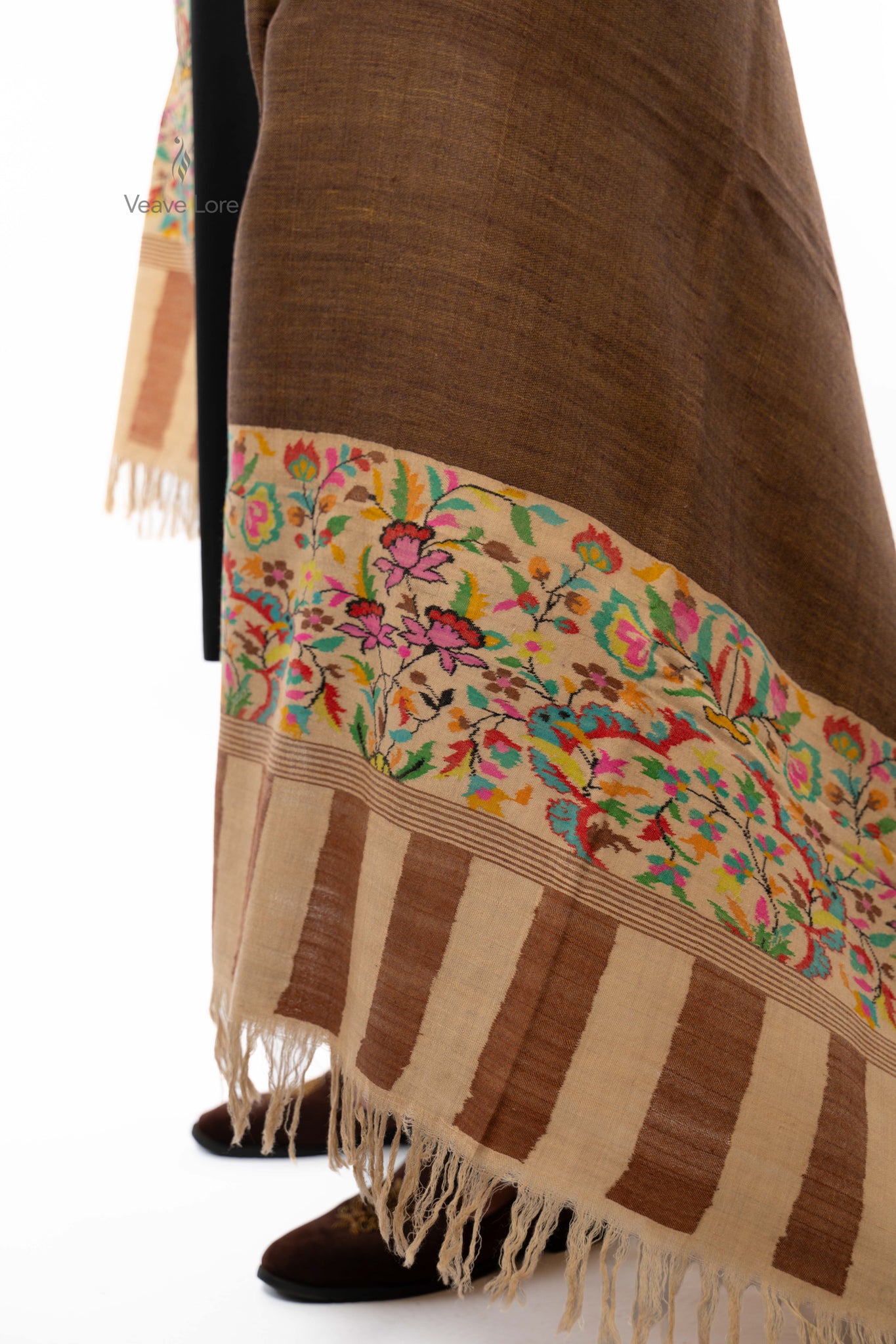 Olive Grove Pashmina Shawl