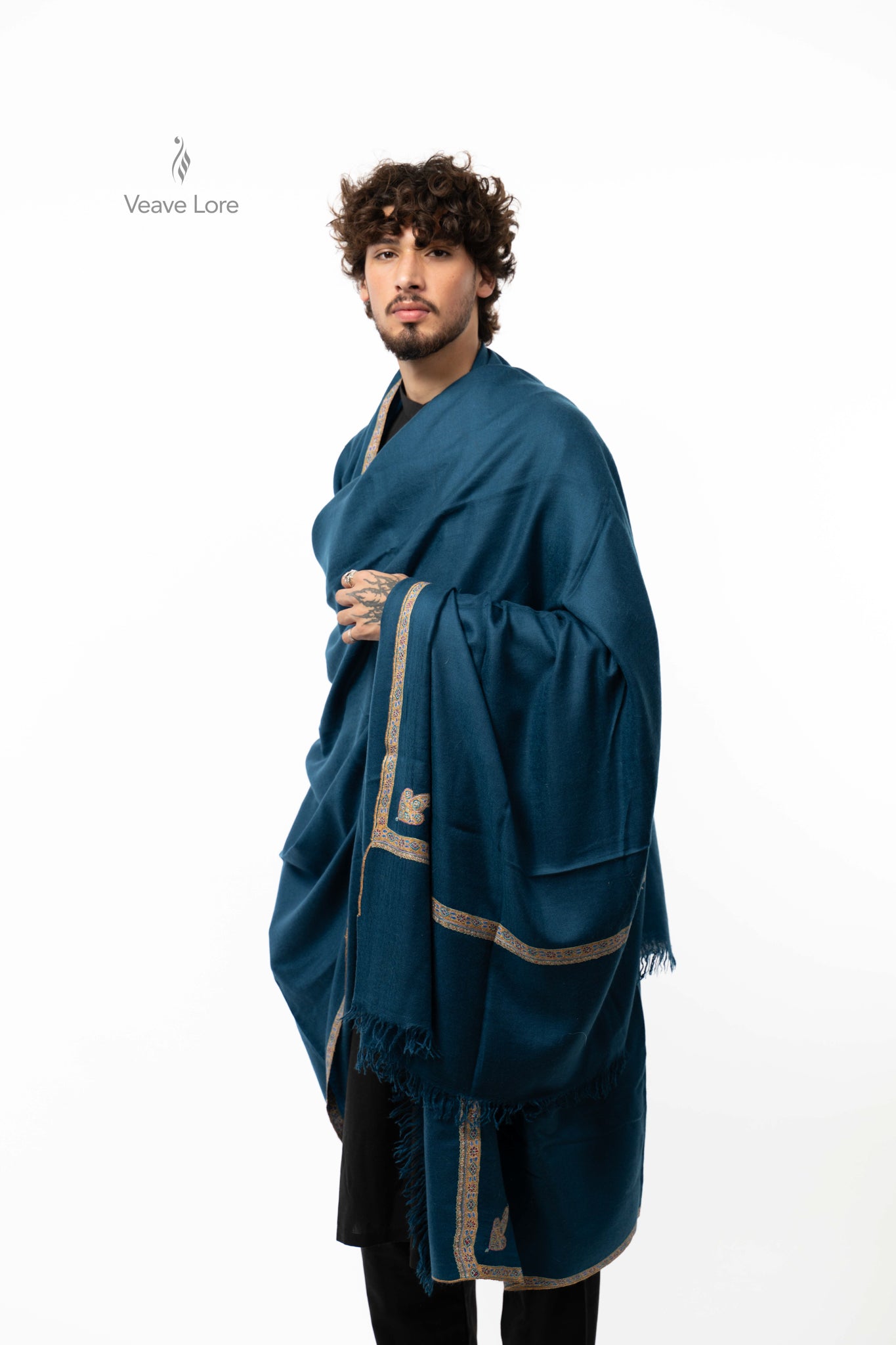 Peacock Sovereign Pashmina Shawl
