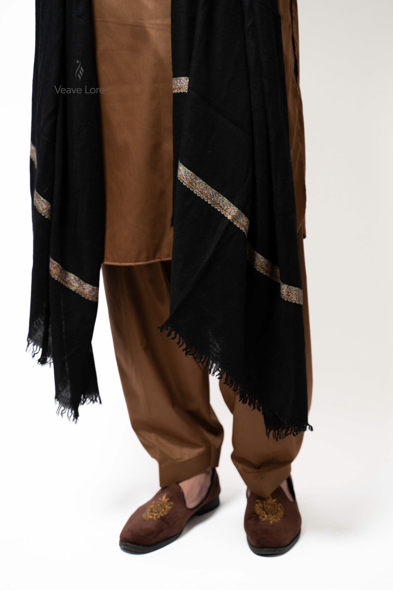 Onyx Prism Pashmina Shawl