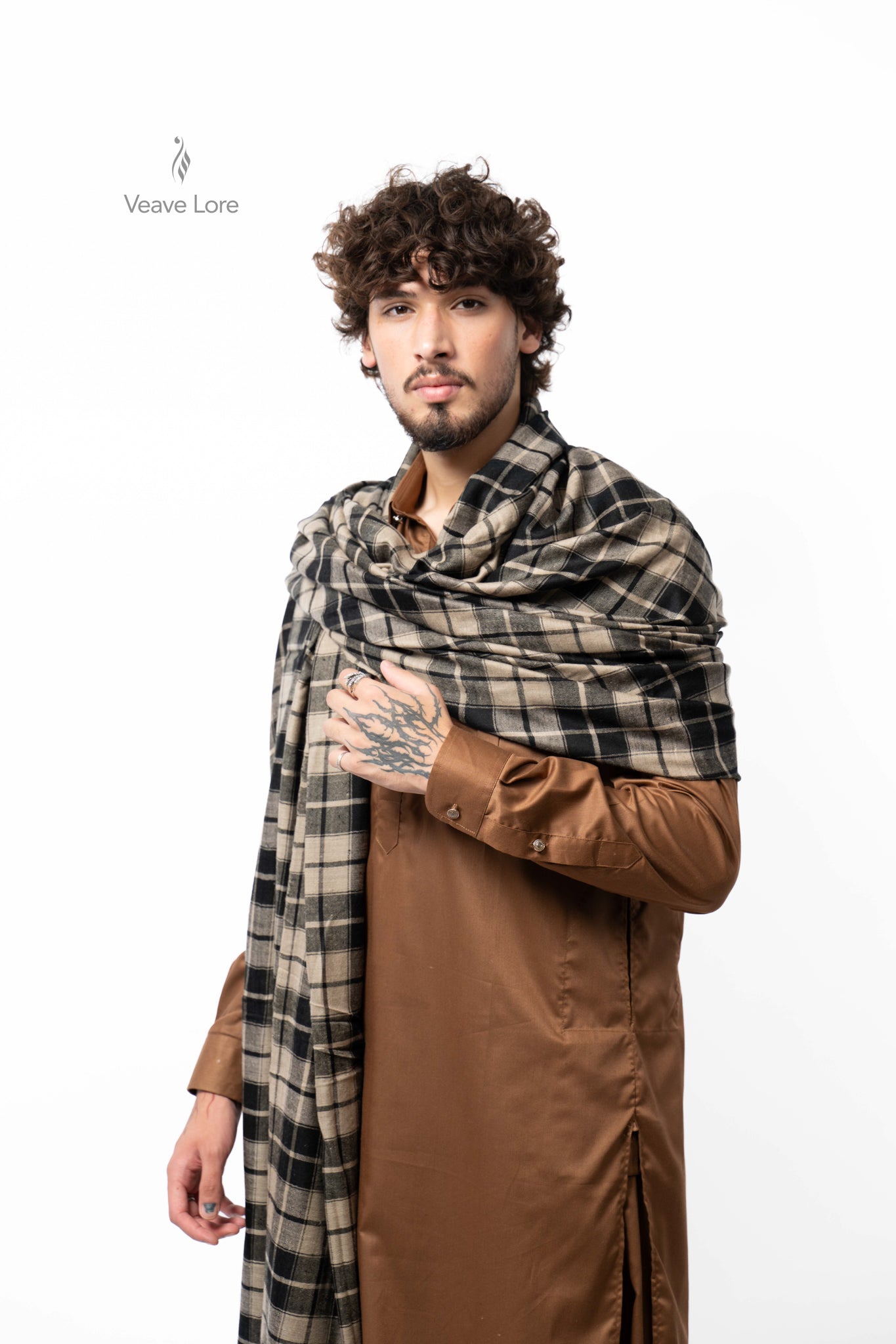 Highland Ash Pashmina Shawl