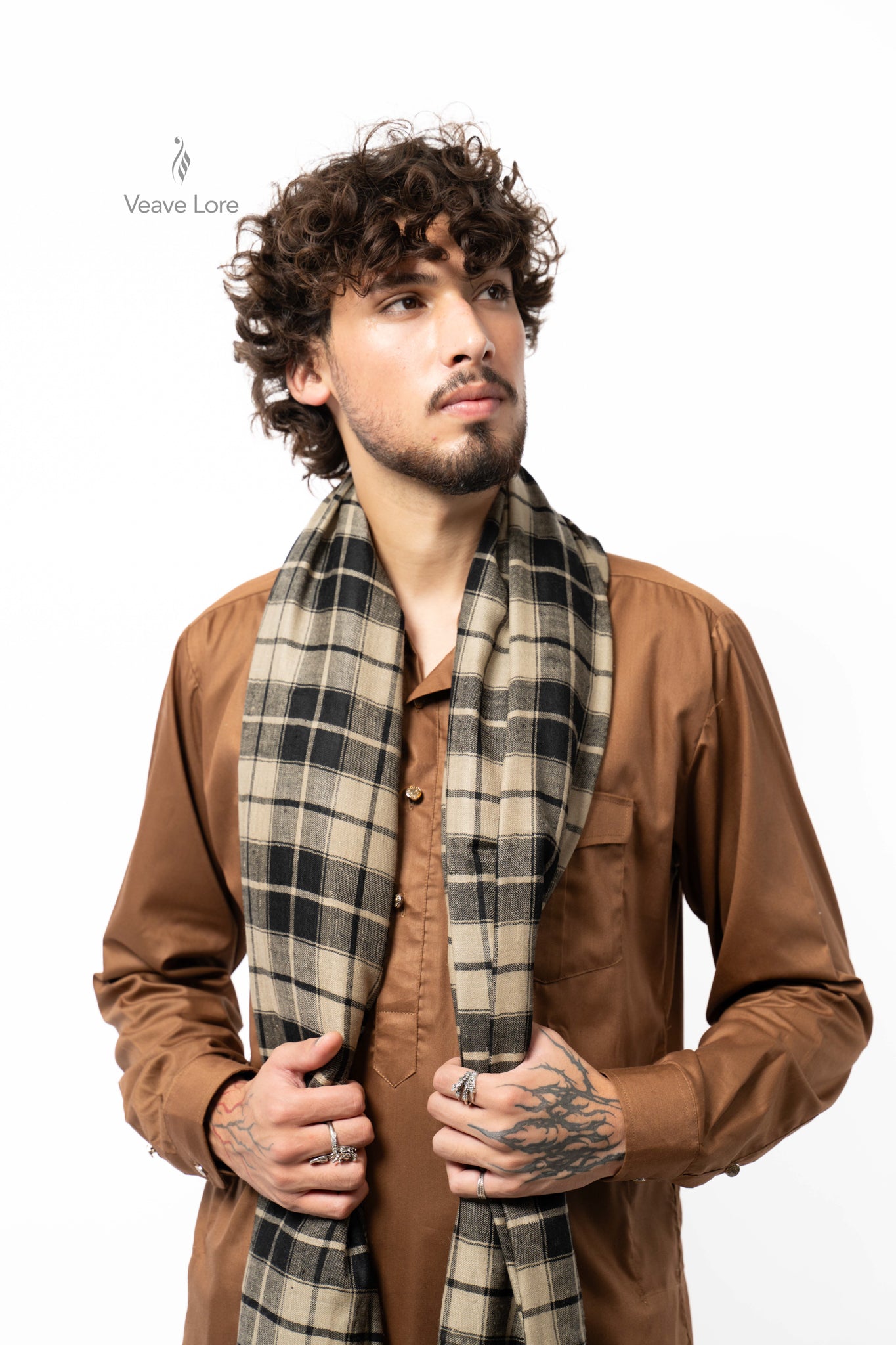 Highland Ash Pashmina Shawl