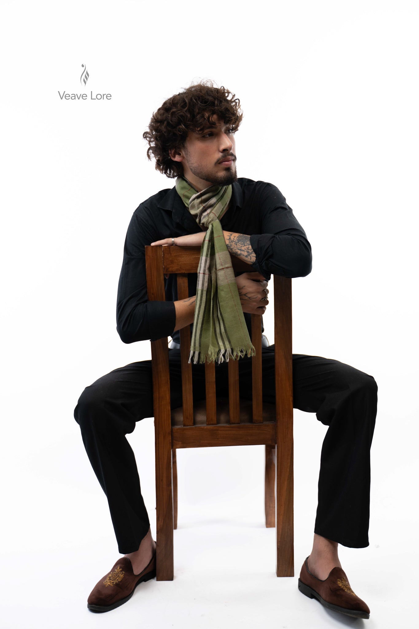 Sage Thornton Pashmina Scarf