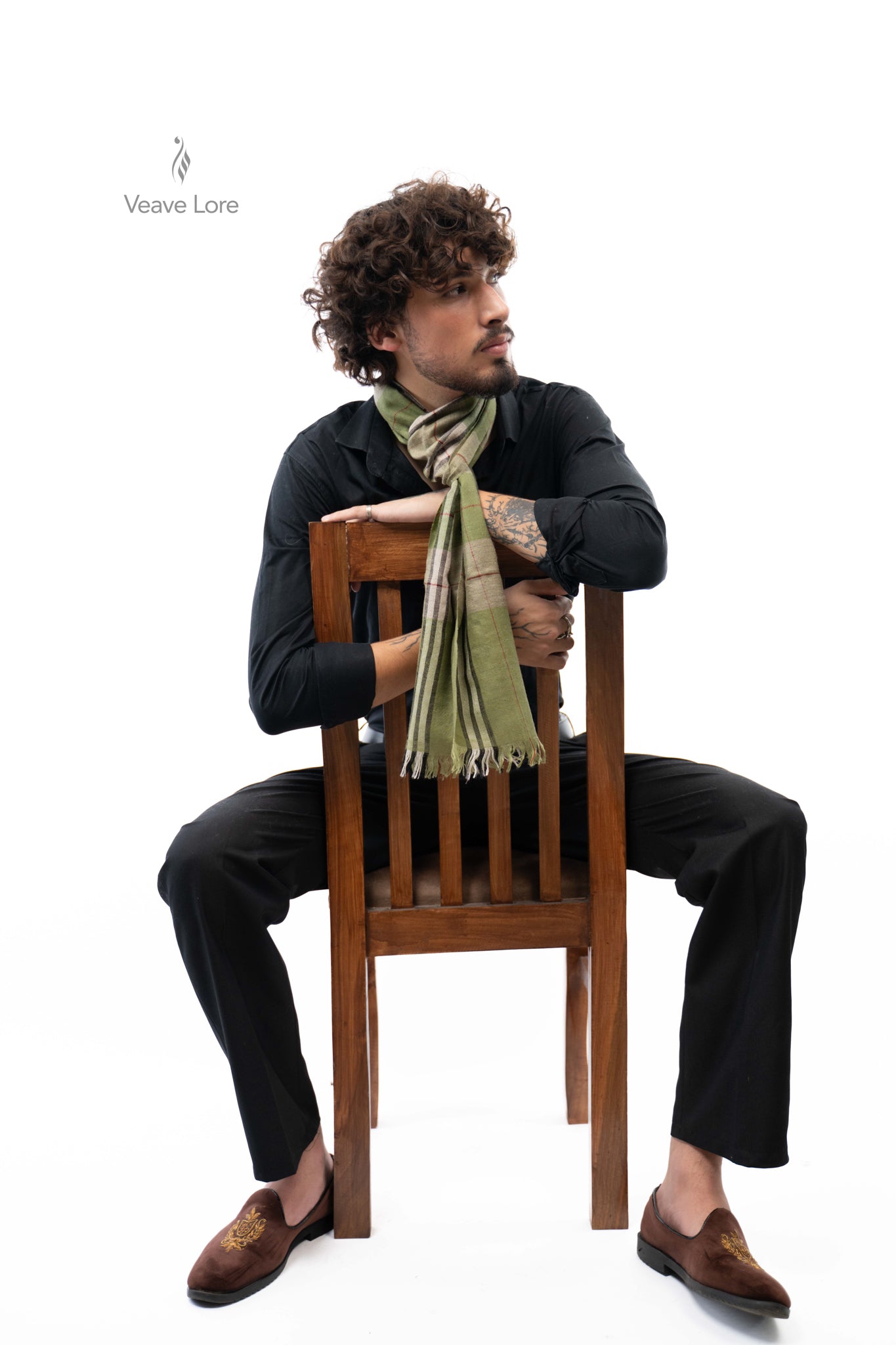 Sage Thornton Pashmina Scarf