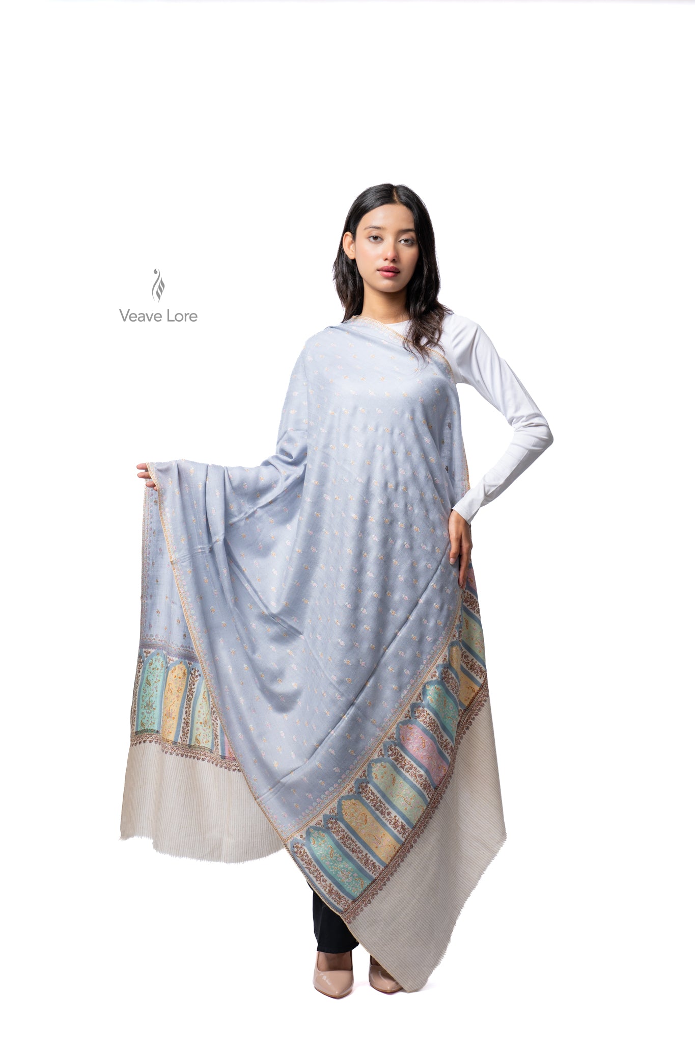 Asmani Palace Pashmina Shawl