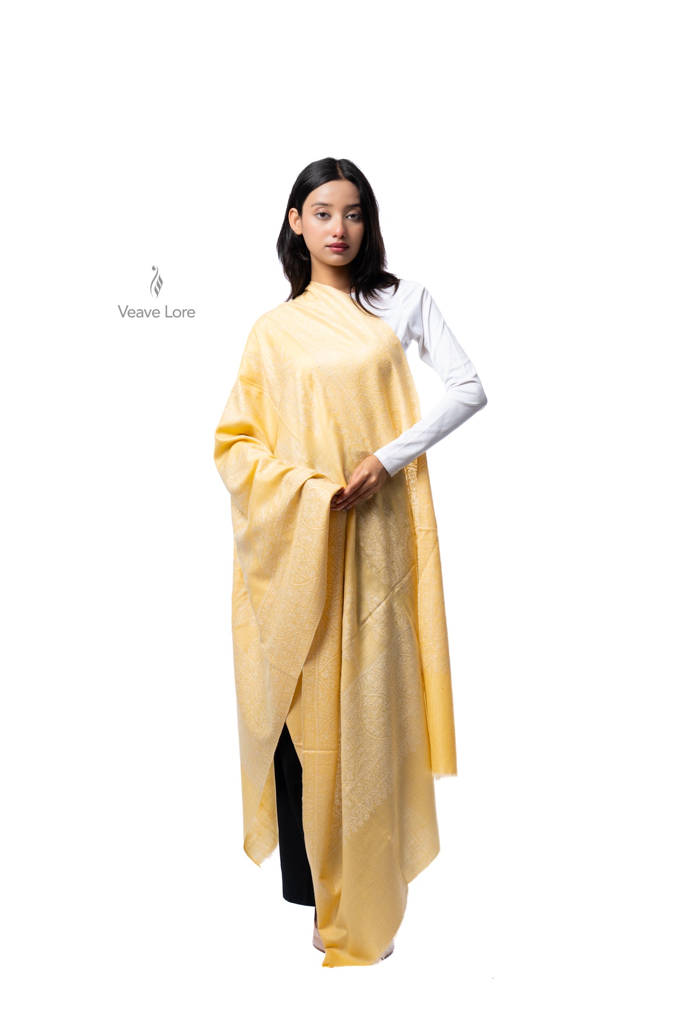 Kahruba-o-Shabnam Pashmina Shawl