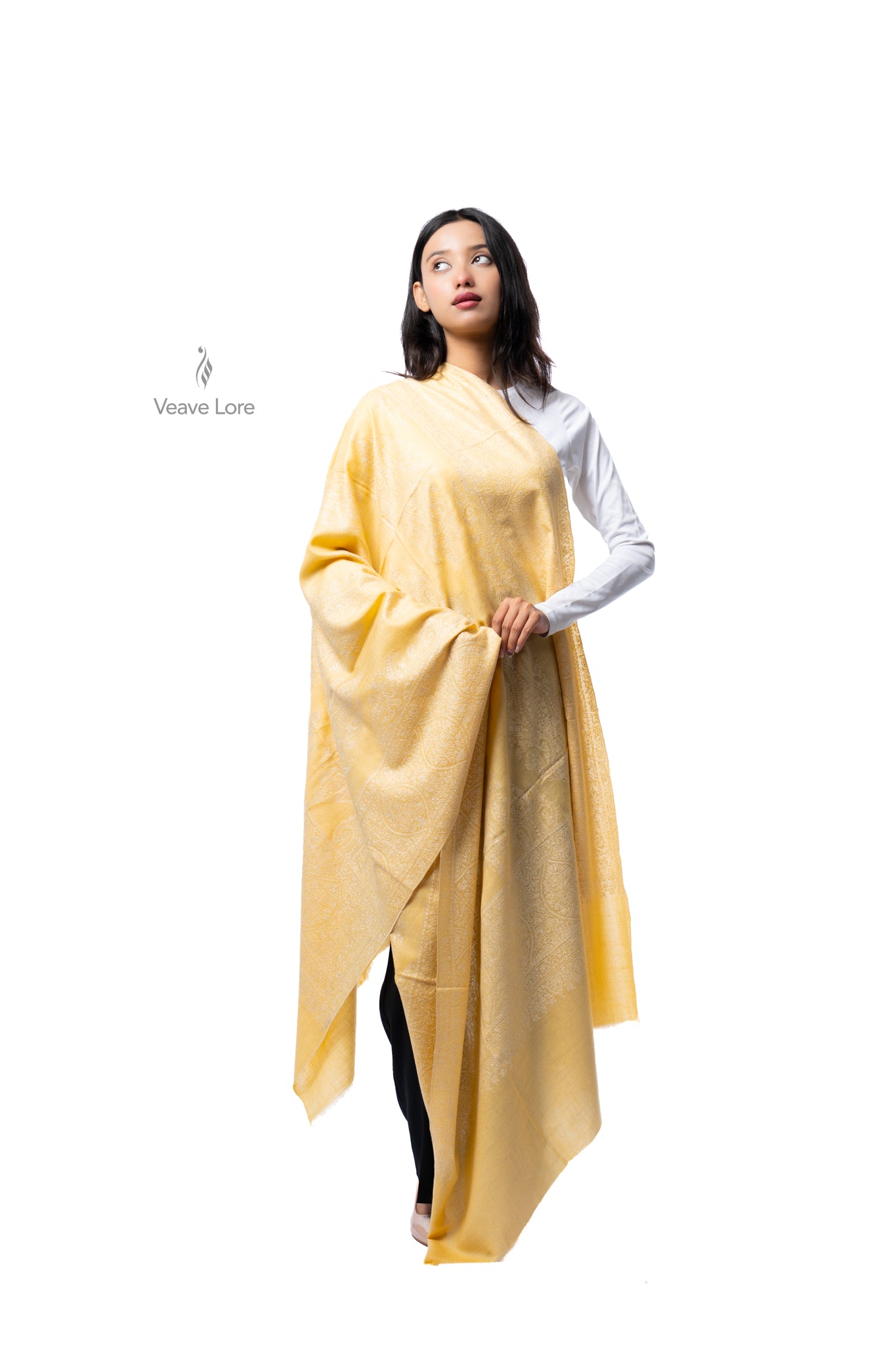 Kahruba-o-Shabnam Pashmina Shawl