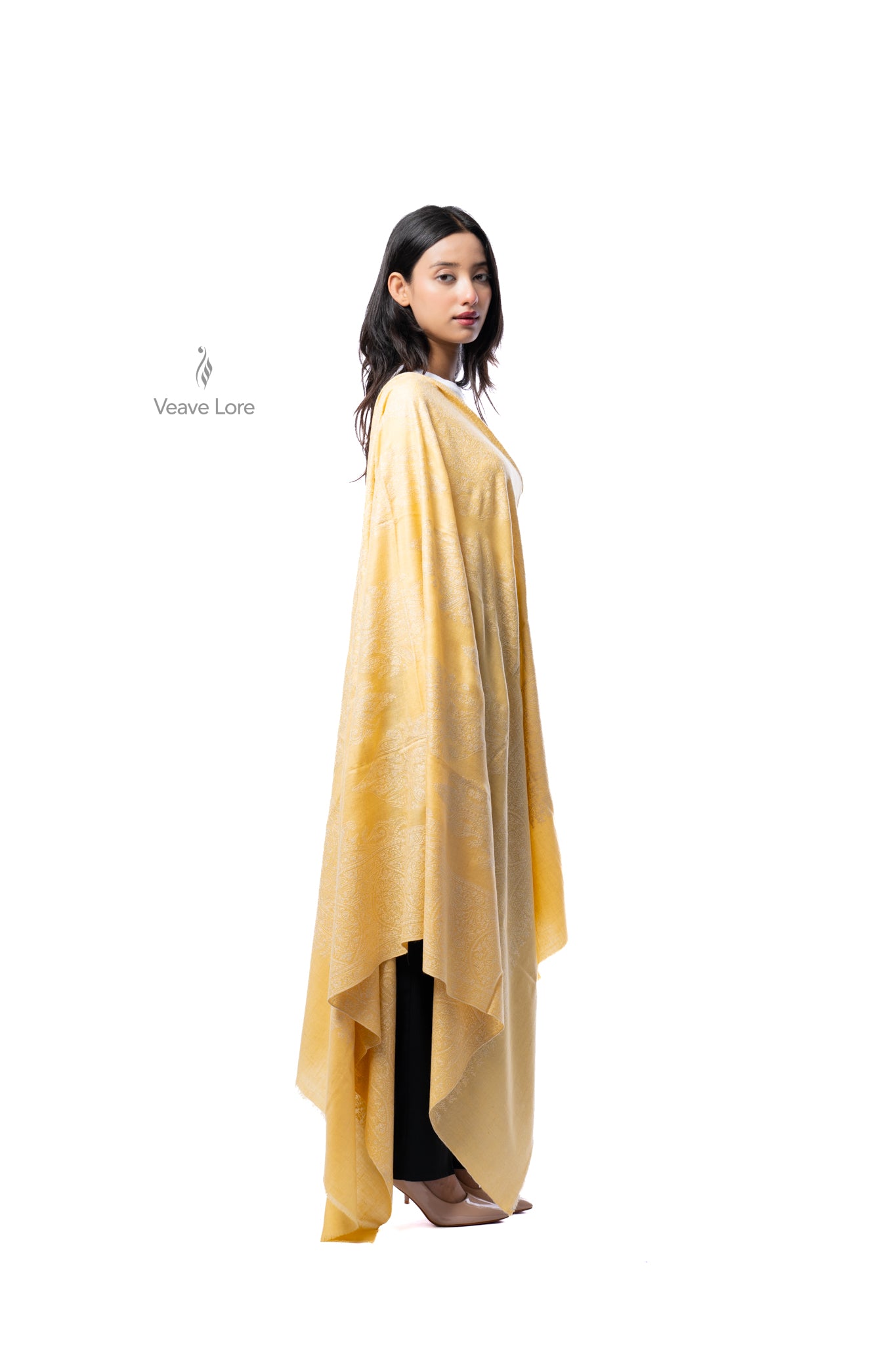 Kahruba-o-Shabnam Pashmina Shawl
