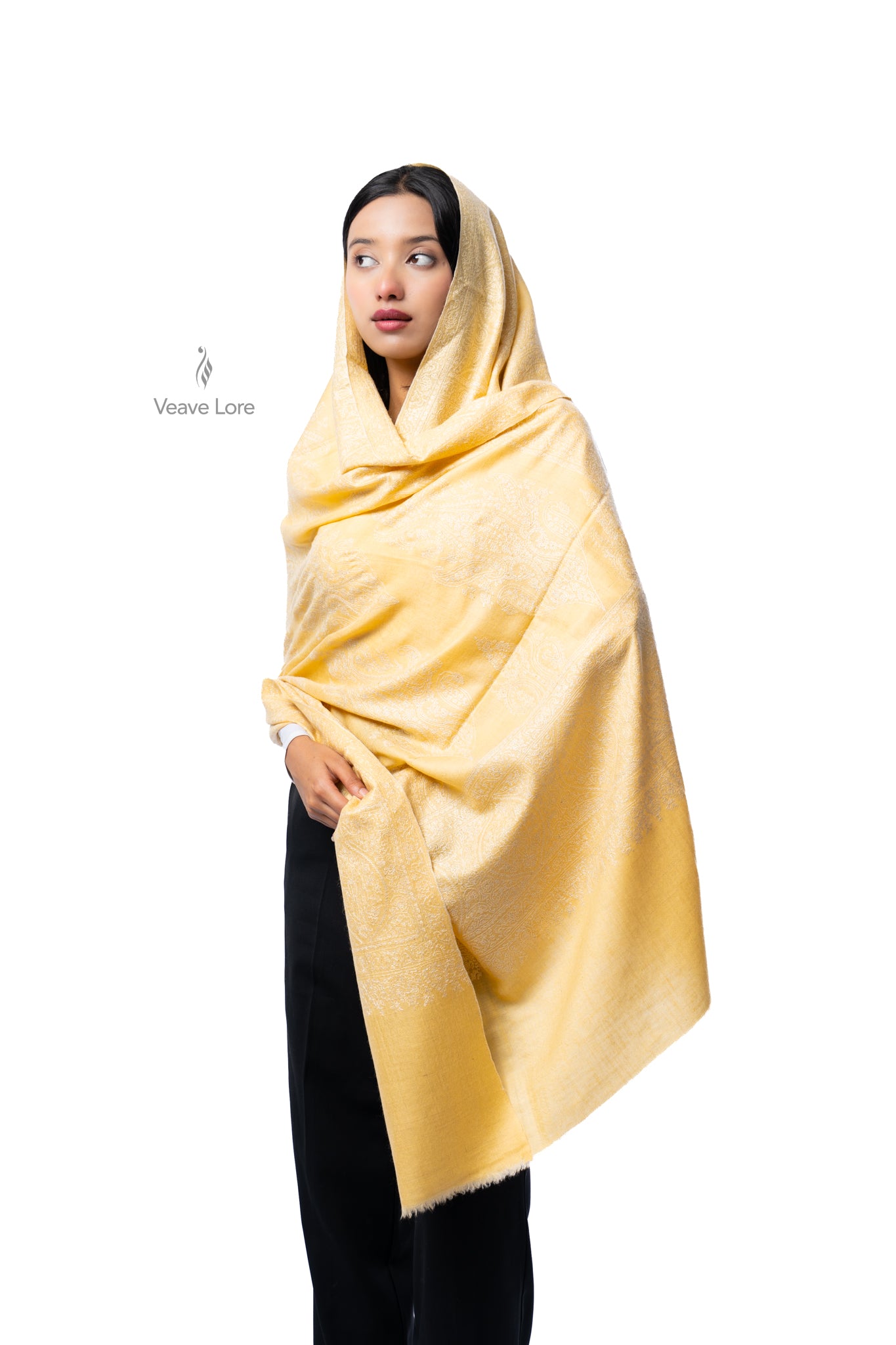 Kahruba-o-Shabnam Pashmina Shawl