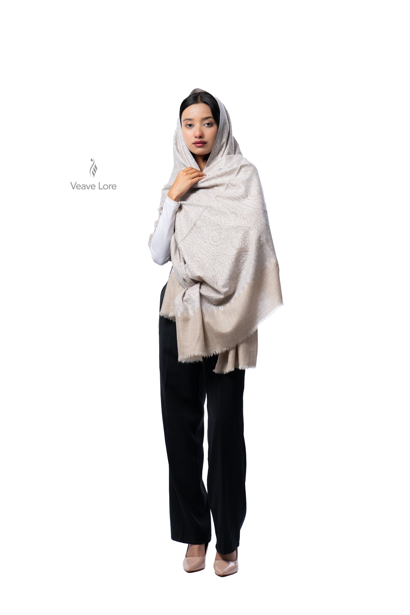 Daastan-e-Kohan Pashmina Shawl