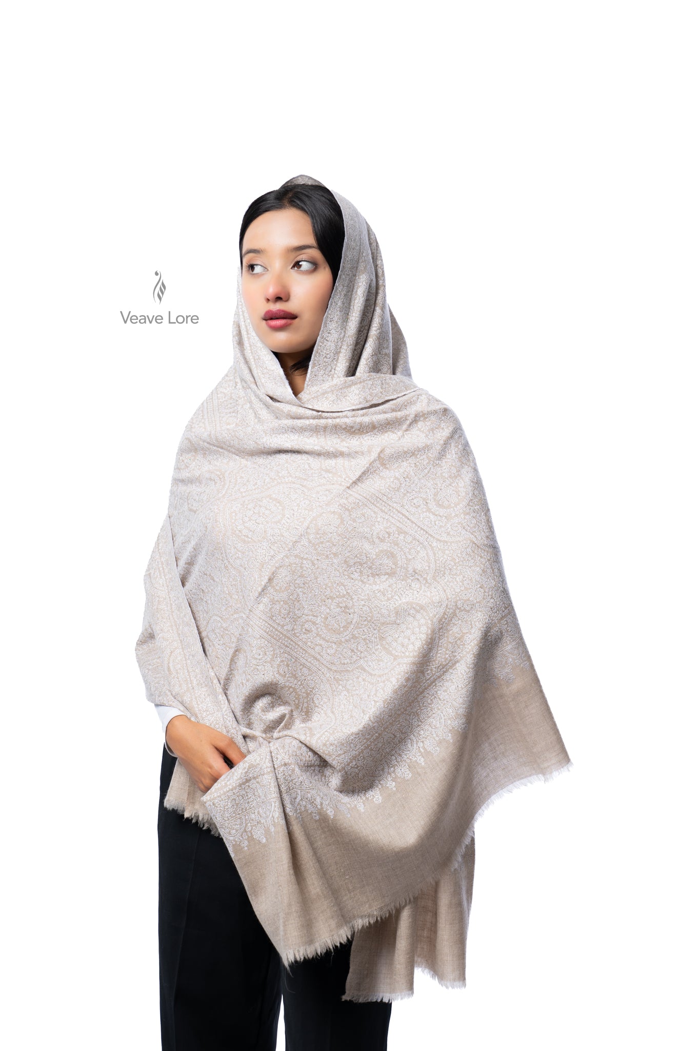 Daastan-e-Kohan Pashmina Shawl