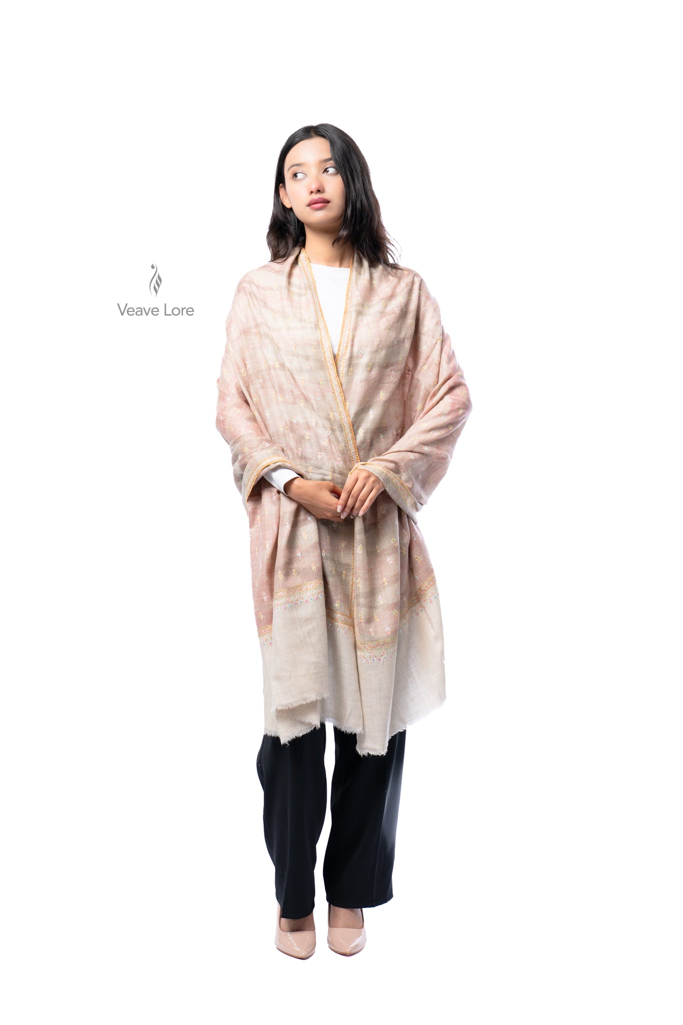 The Aab-e-Rang Pashmina Shawl