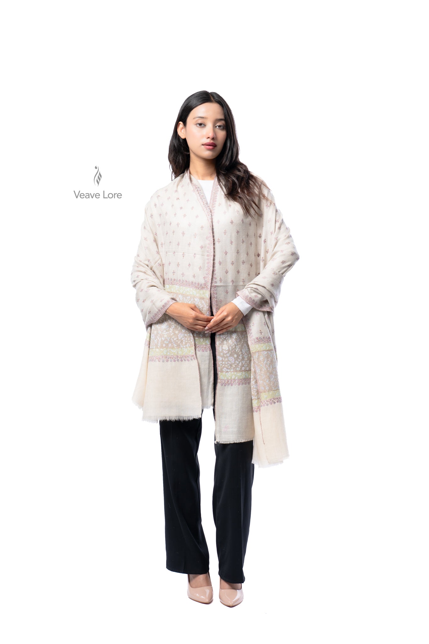 Banafsha & Dune Pashmina Shawl