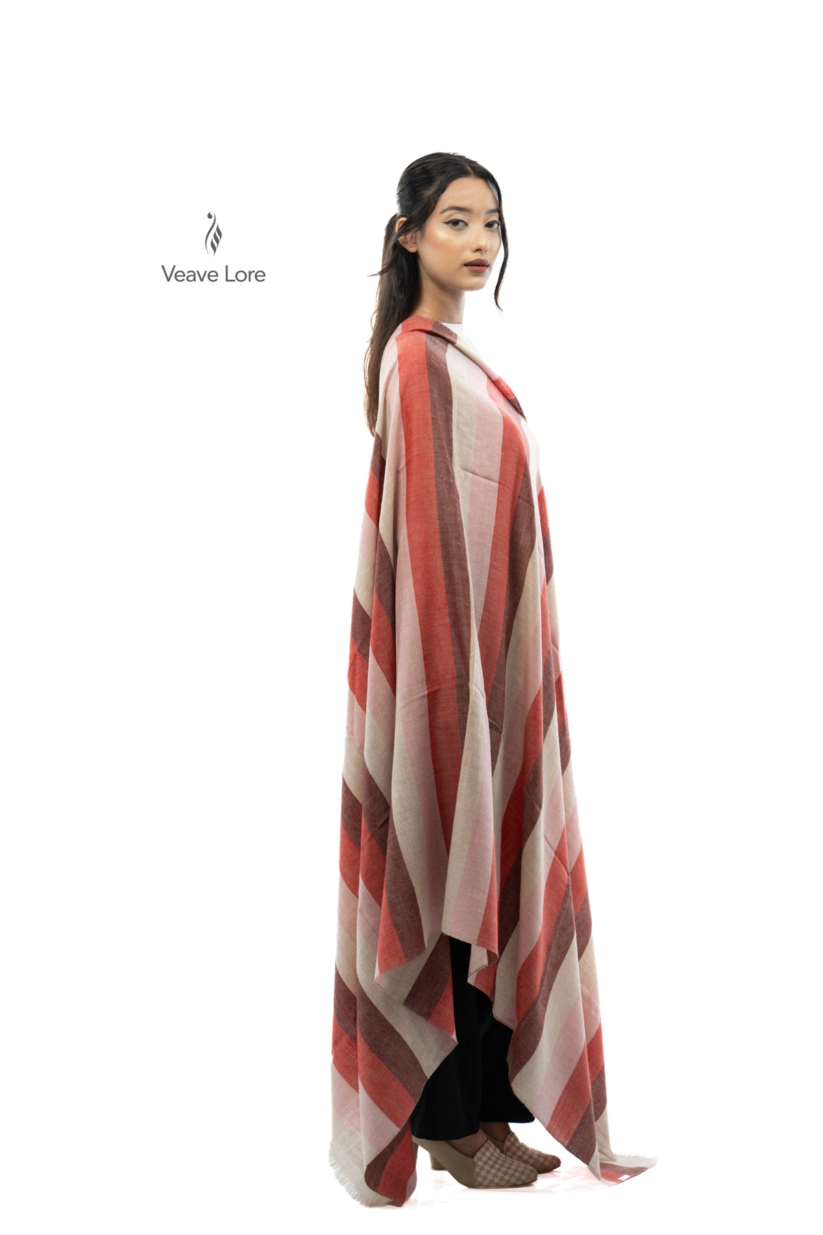 Rosewood Awning Pashmina Shawl