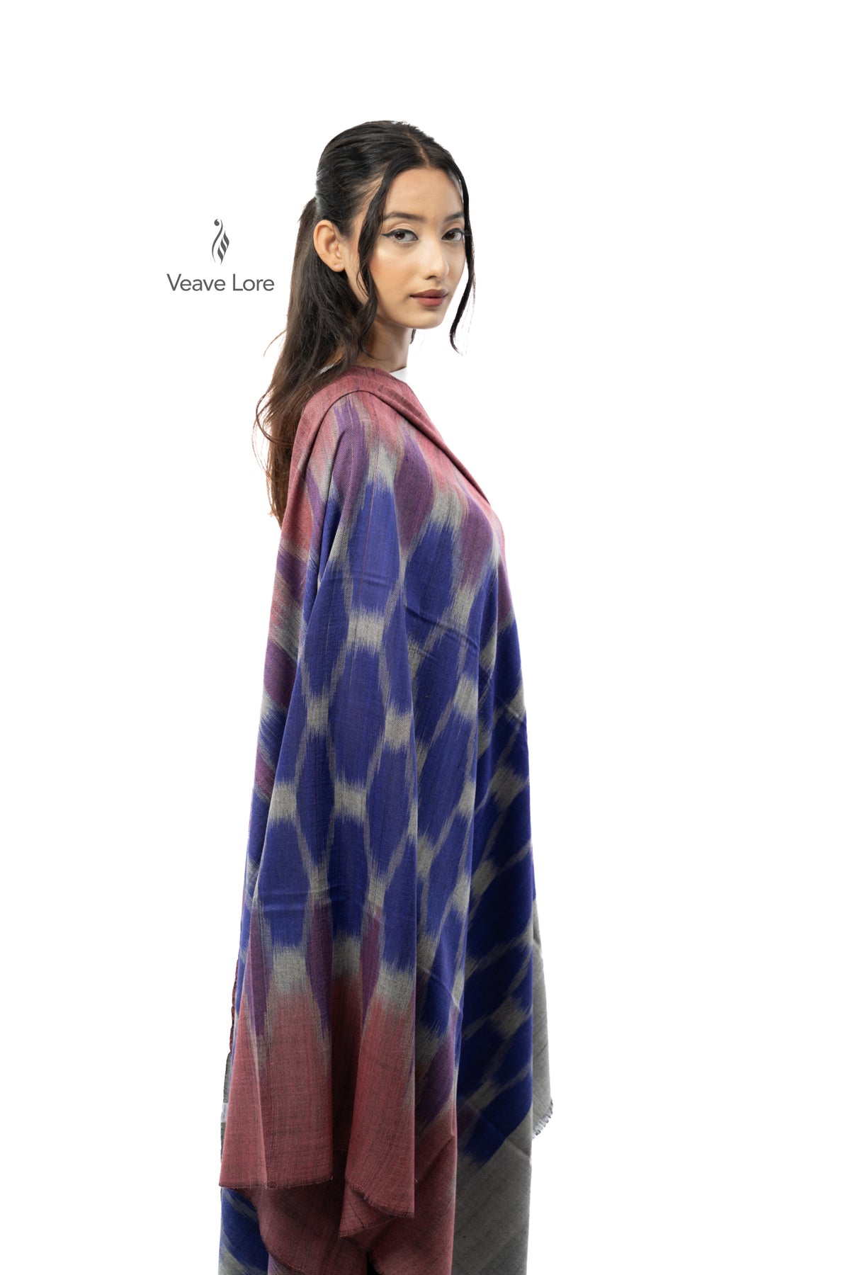 Ultramarine Zephyr Pashmina Shawl