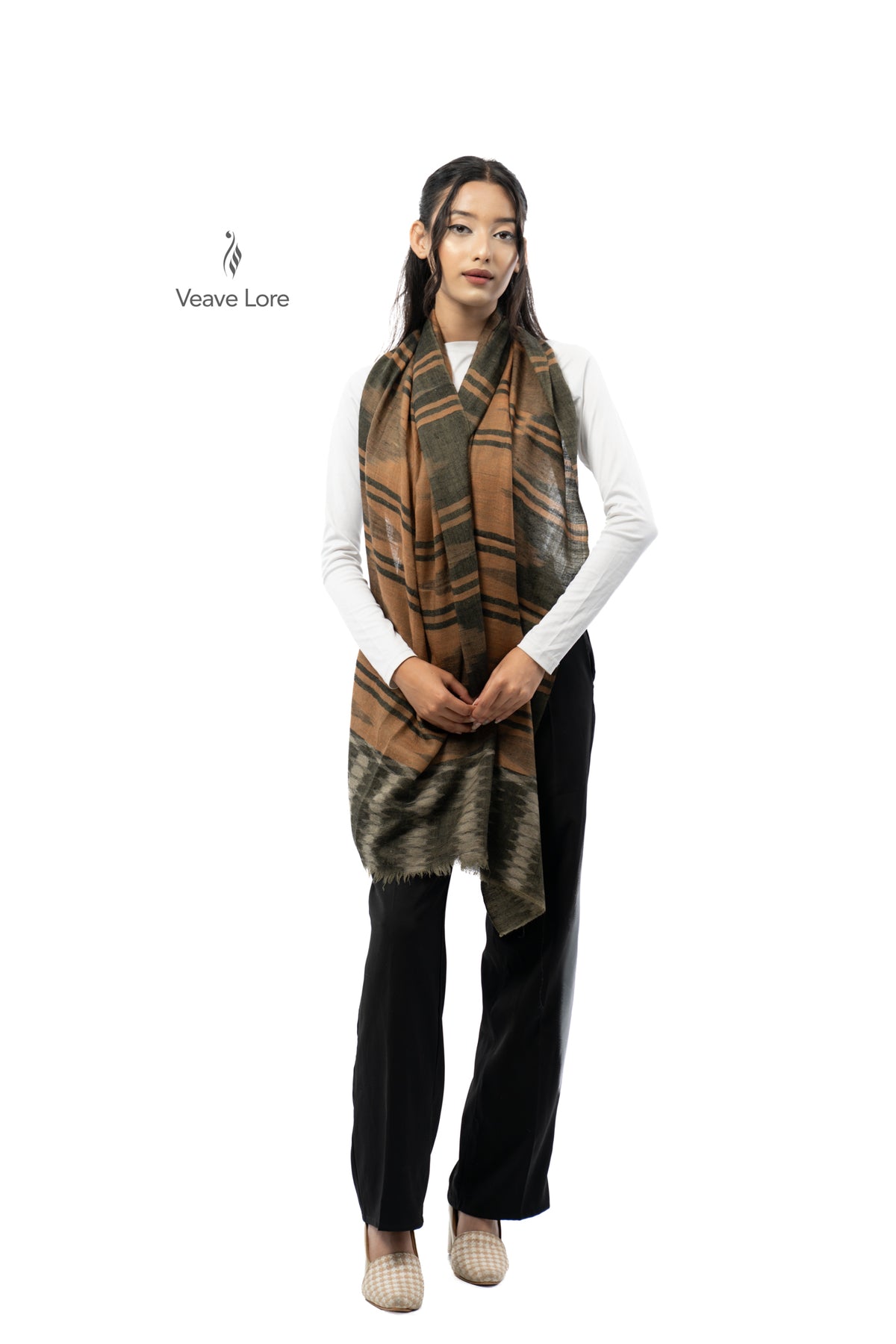 Bracken Trail Pashmina Stole