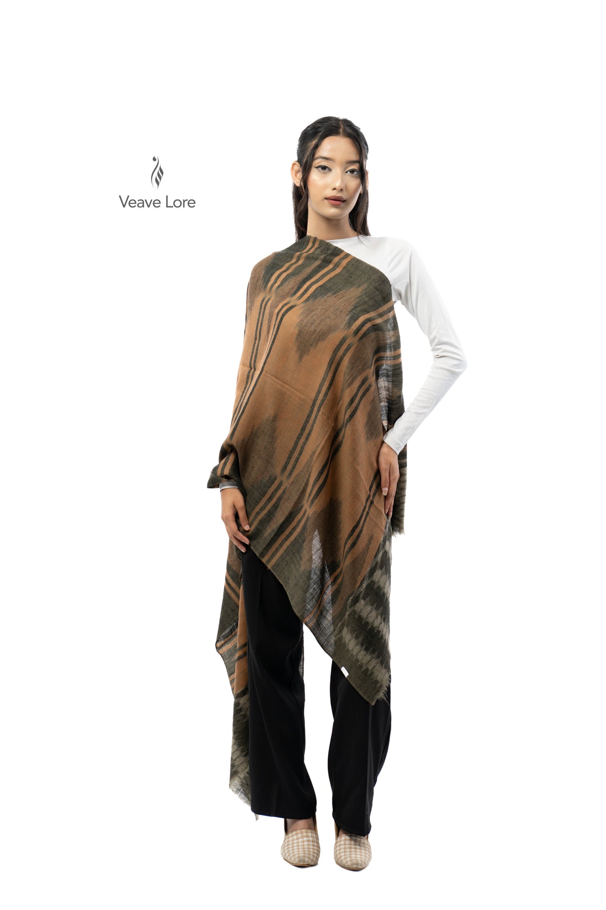 Bracken Trail Pashmina Stole