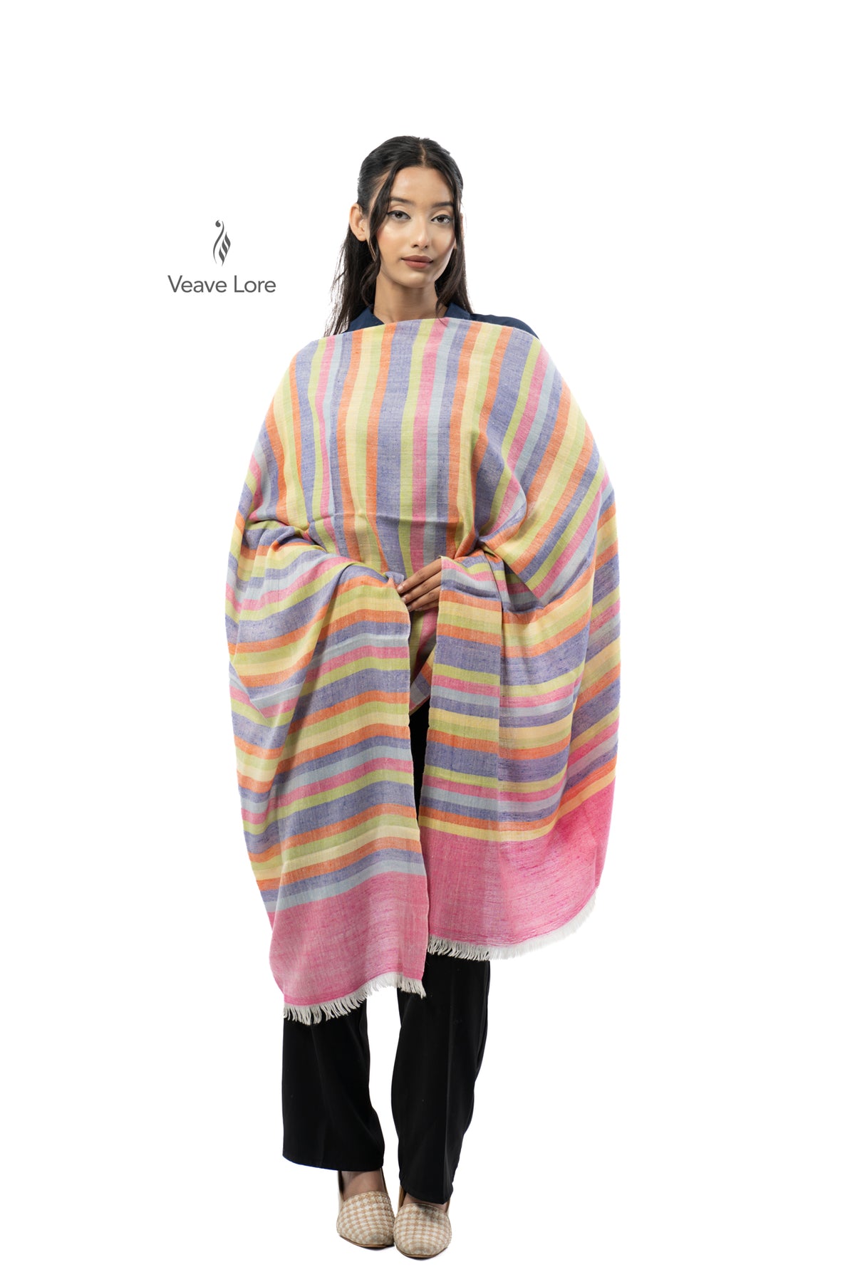 Sherbet Carousel Pashmina Stole