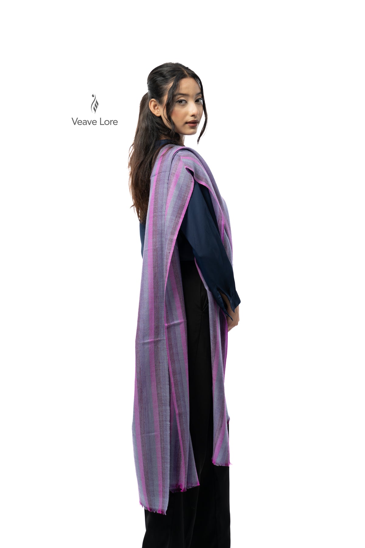 Orchid Cadence Pashmina Stole