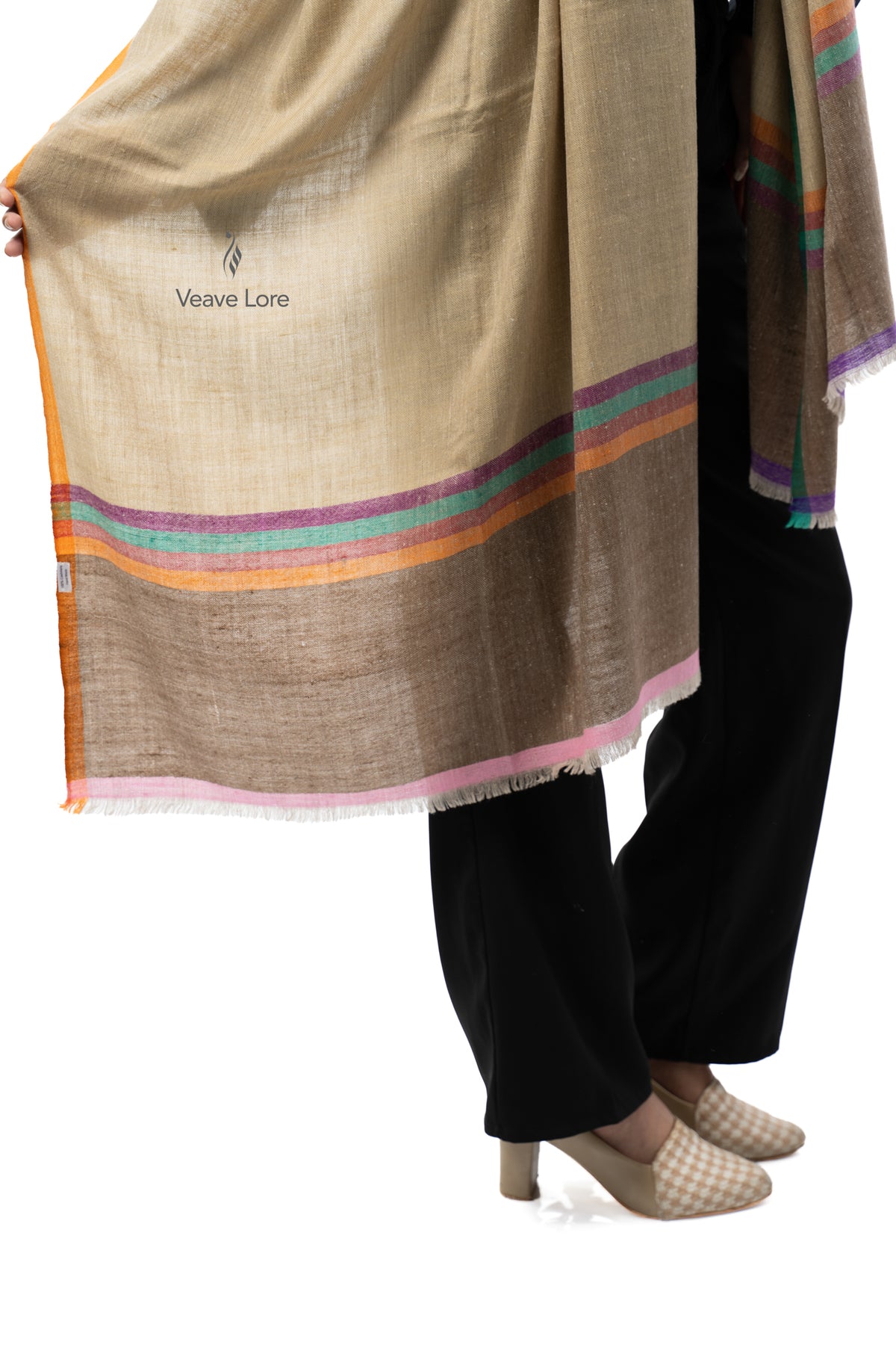 Wheatfield Spectrum Pashmina Stole