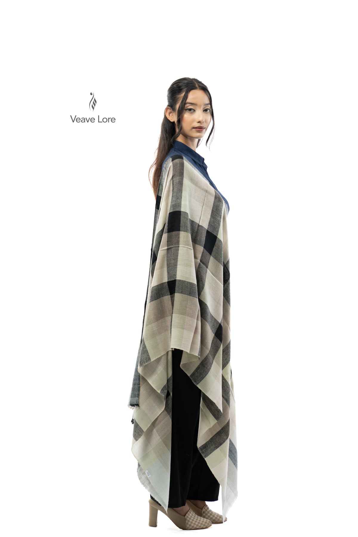 Linen Cornerstone Pashmina Stole