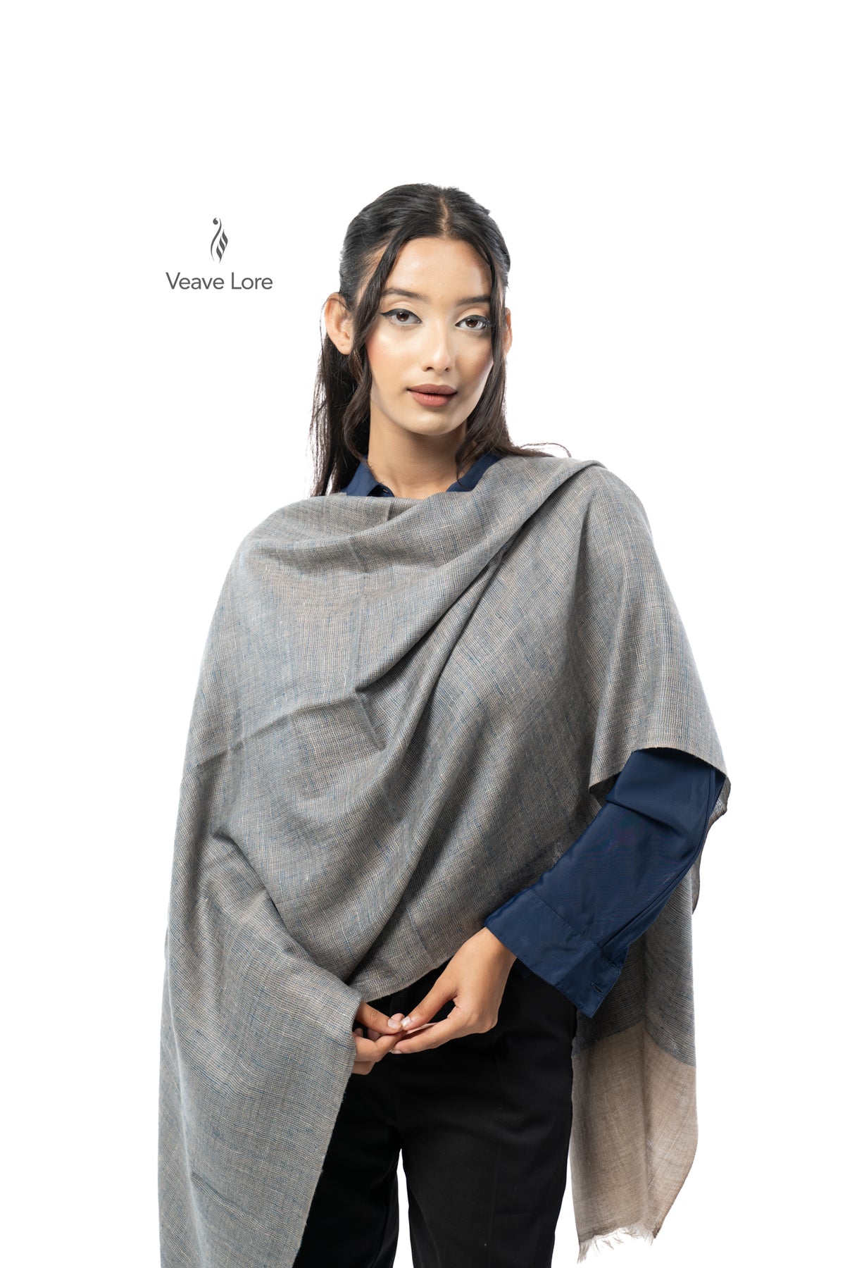 Granite Threshold Pashmina Stole