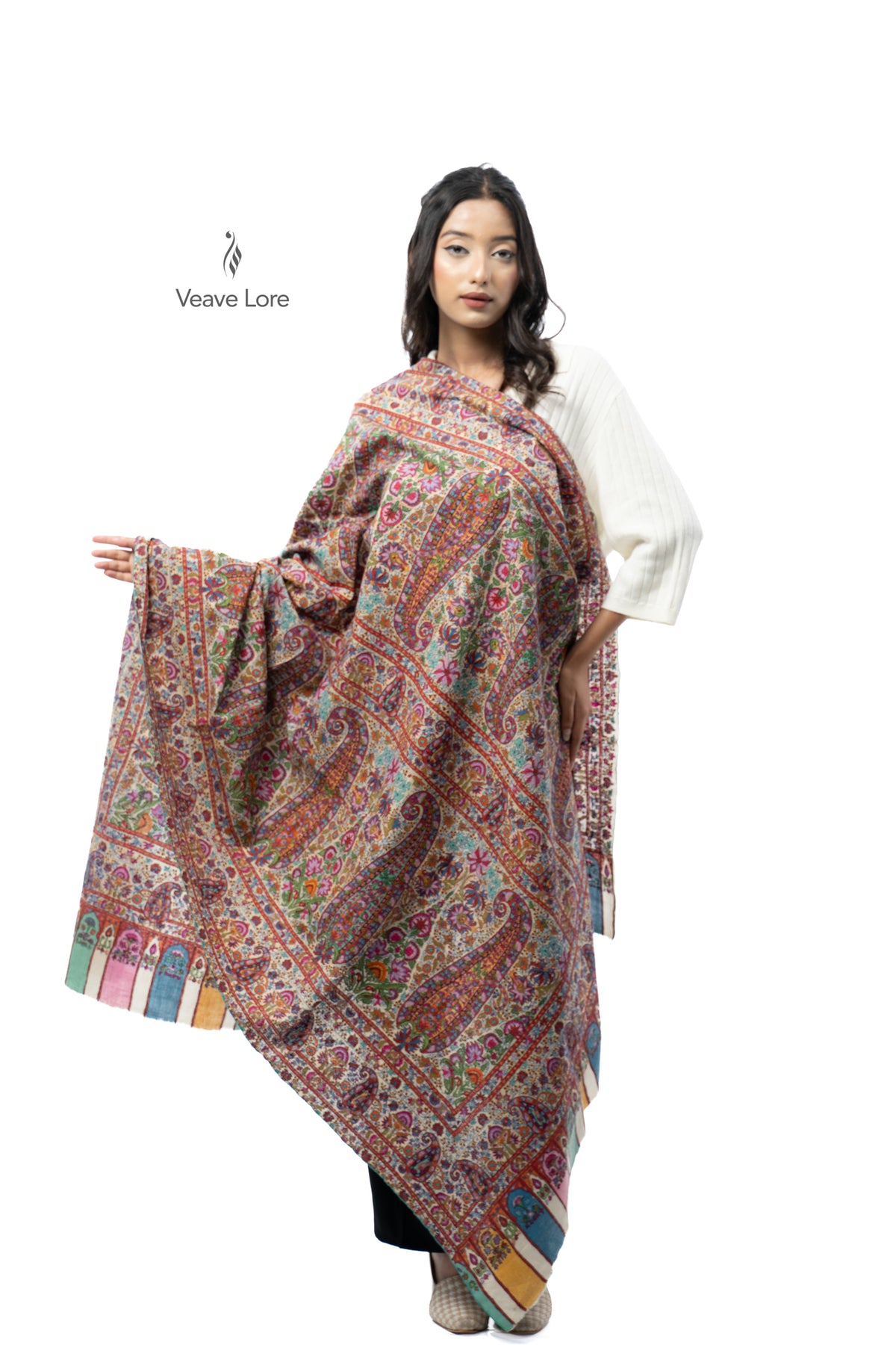 Opal Fresco Pashmina Shawl