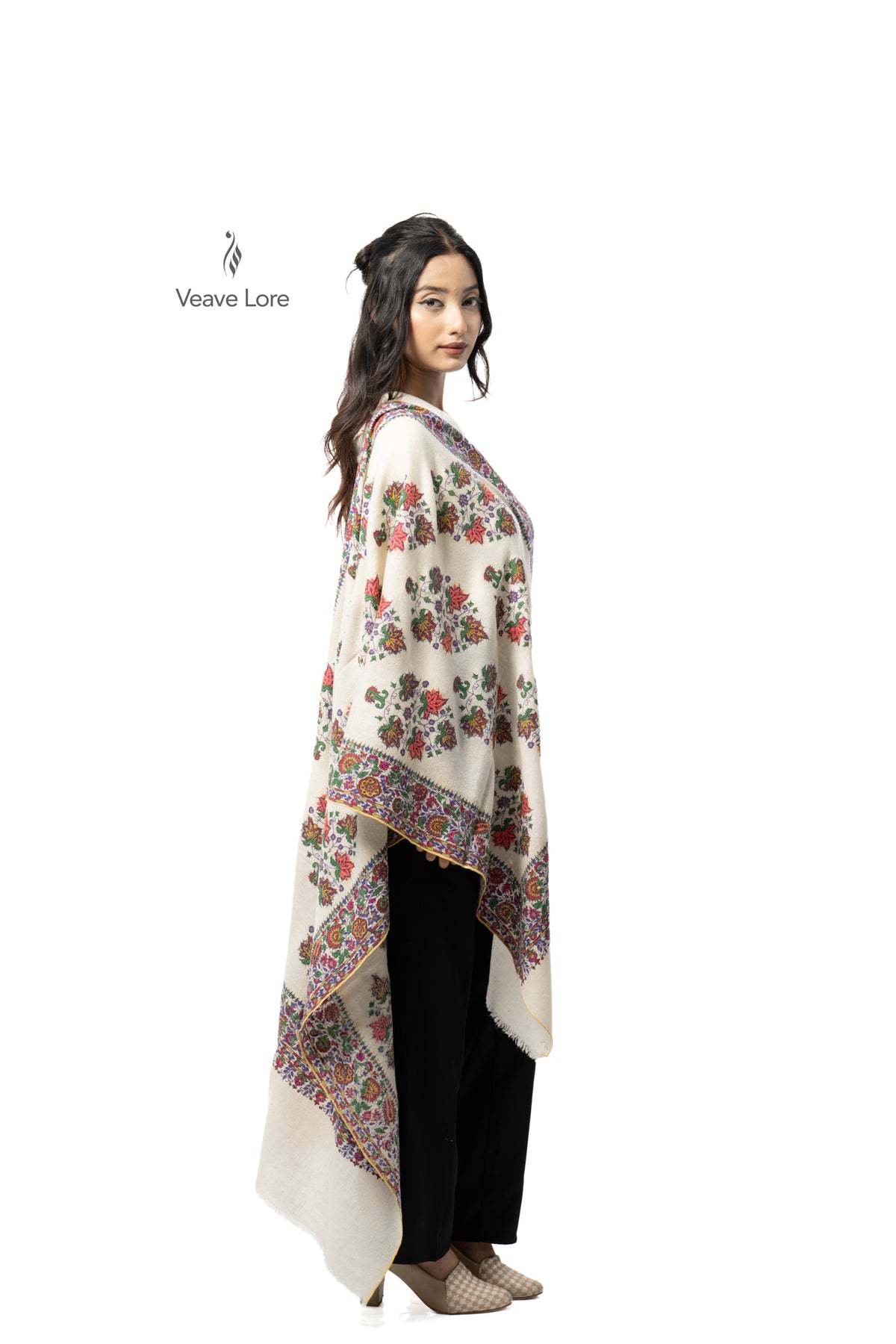 Ivywhite Chinar Pashmina Stole