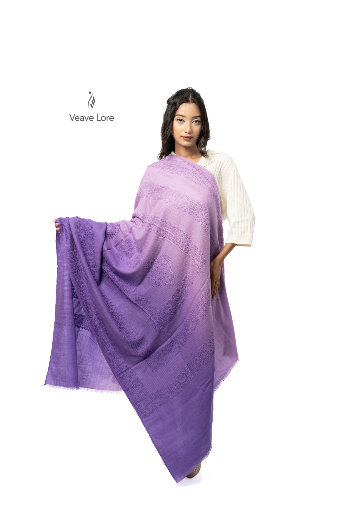 Lilac Amethyst Pashmina Towel