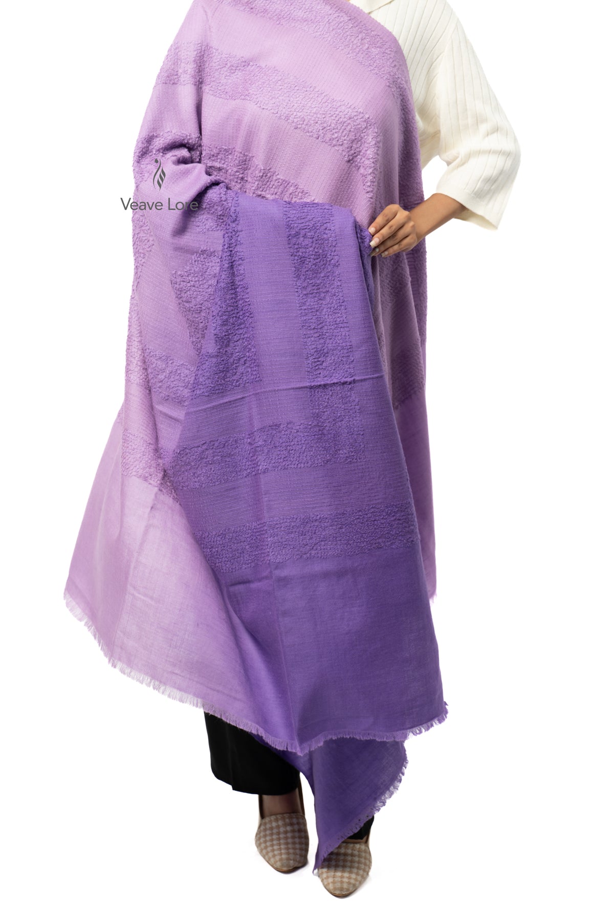 Lilac Amethyst Pashmina Towel