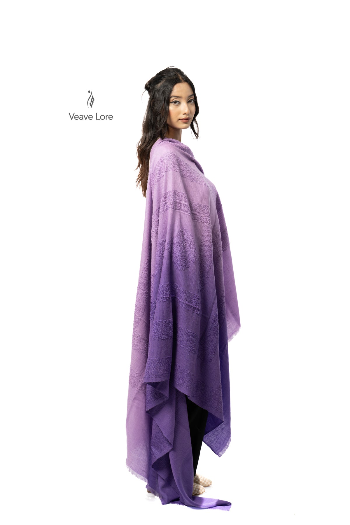 Lilac Amethyst Pashmina Towel