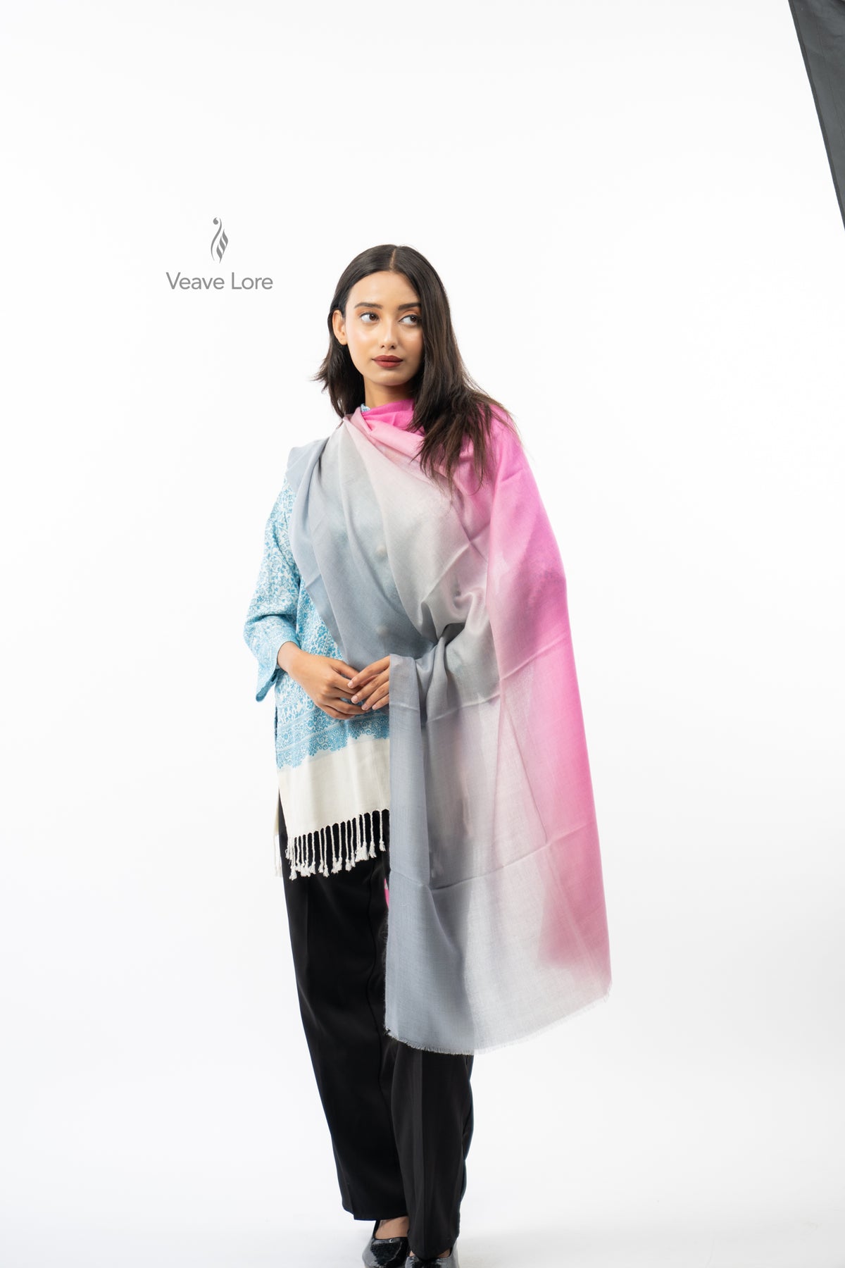Roseblush Cloudfade Pashmina Stole