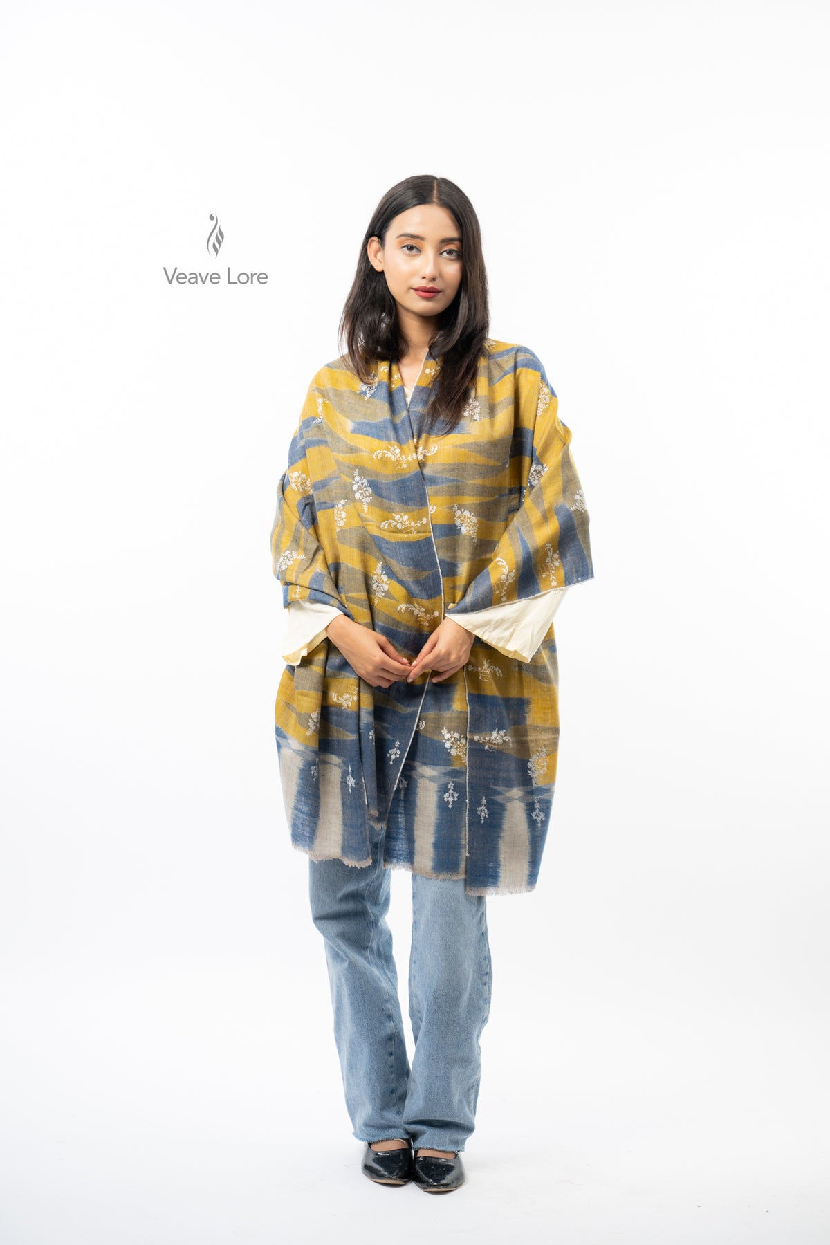 Citrine Sprig Pashmina Stole