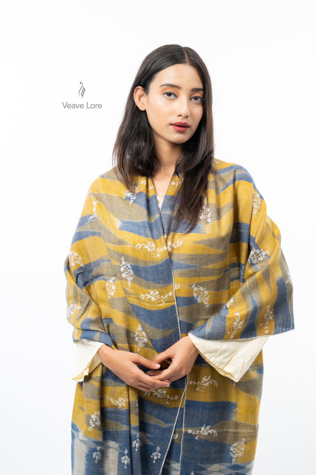 Citrine Sprig Pashmina Stole