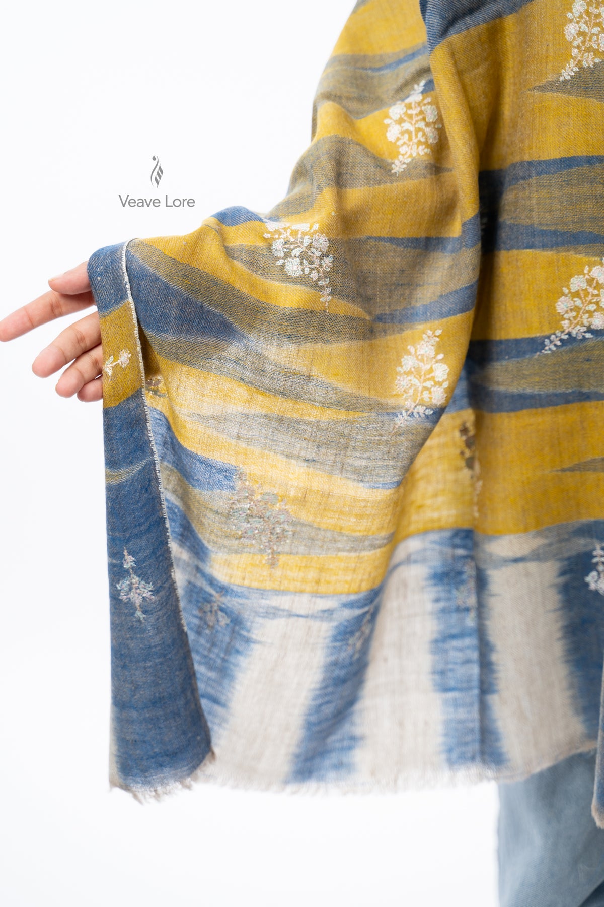 Citrine Sprig Pashmina Stole