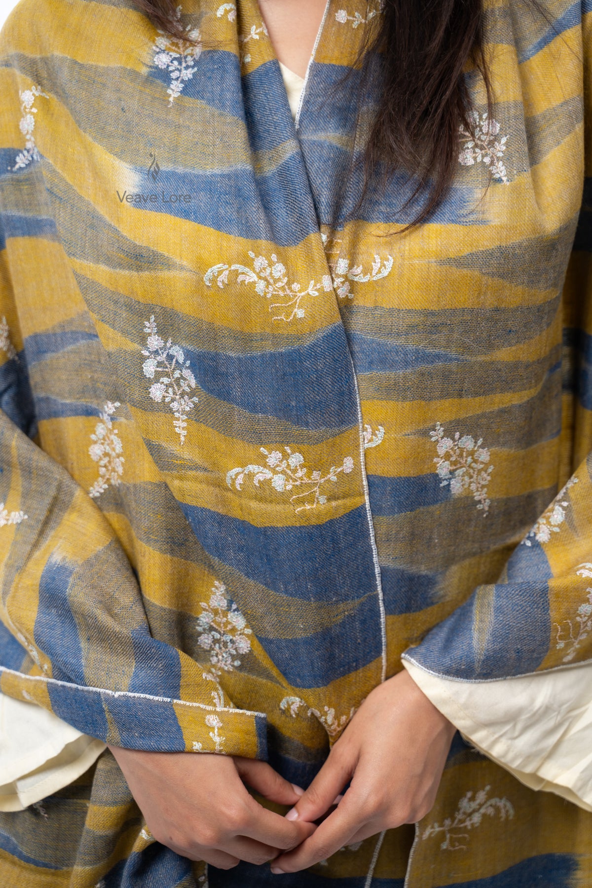 Citrine Sprig Pashmina Stole