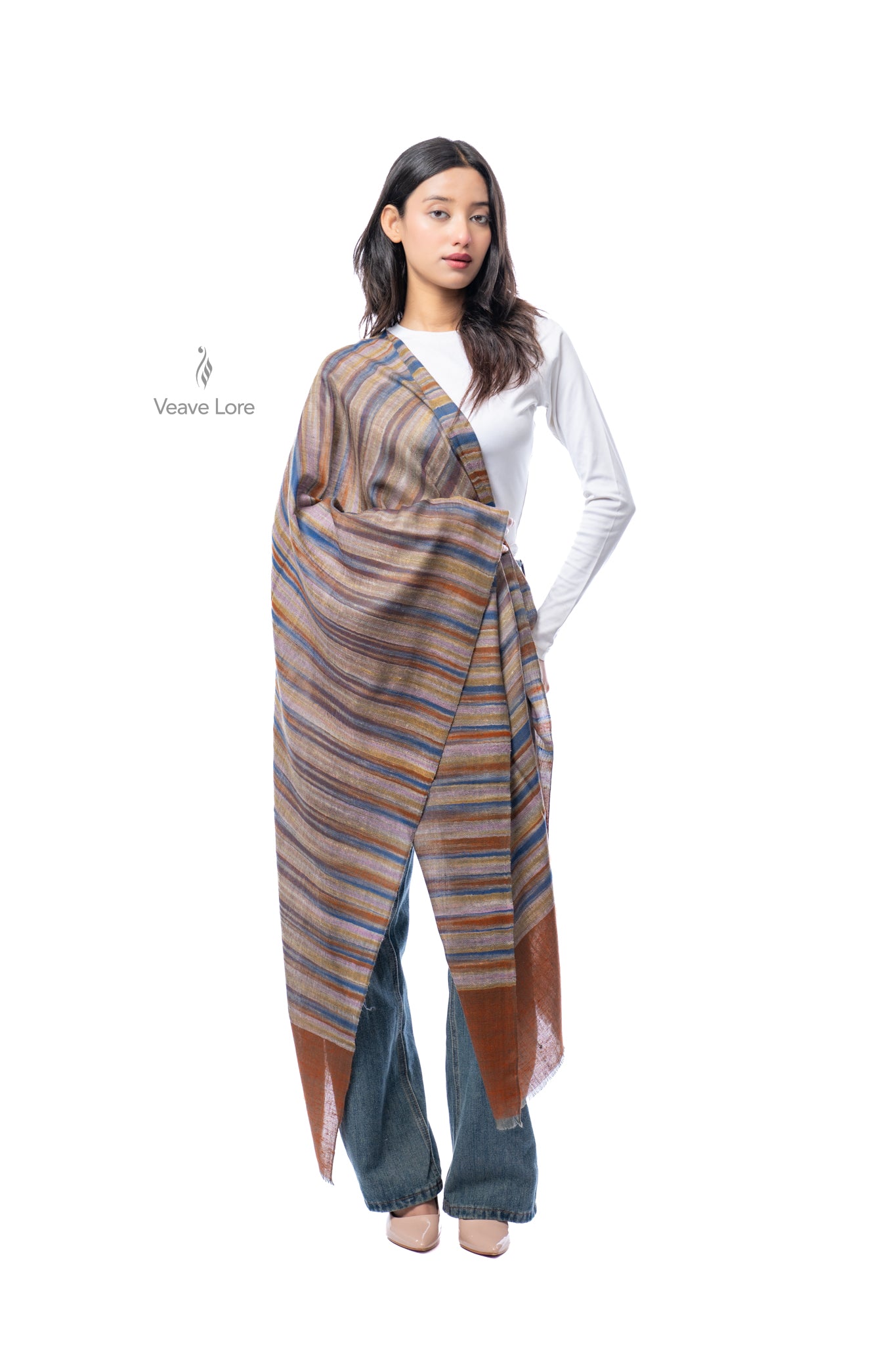Autumn Drift Pashmina Stole