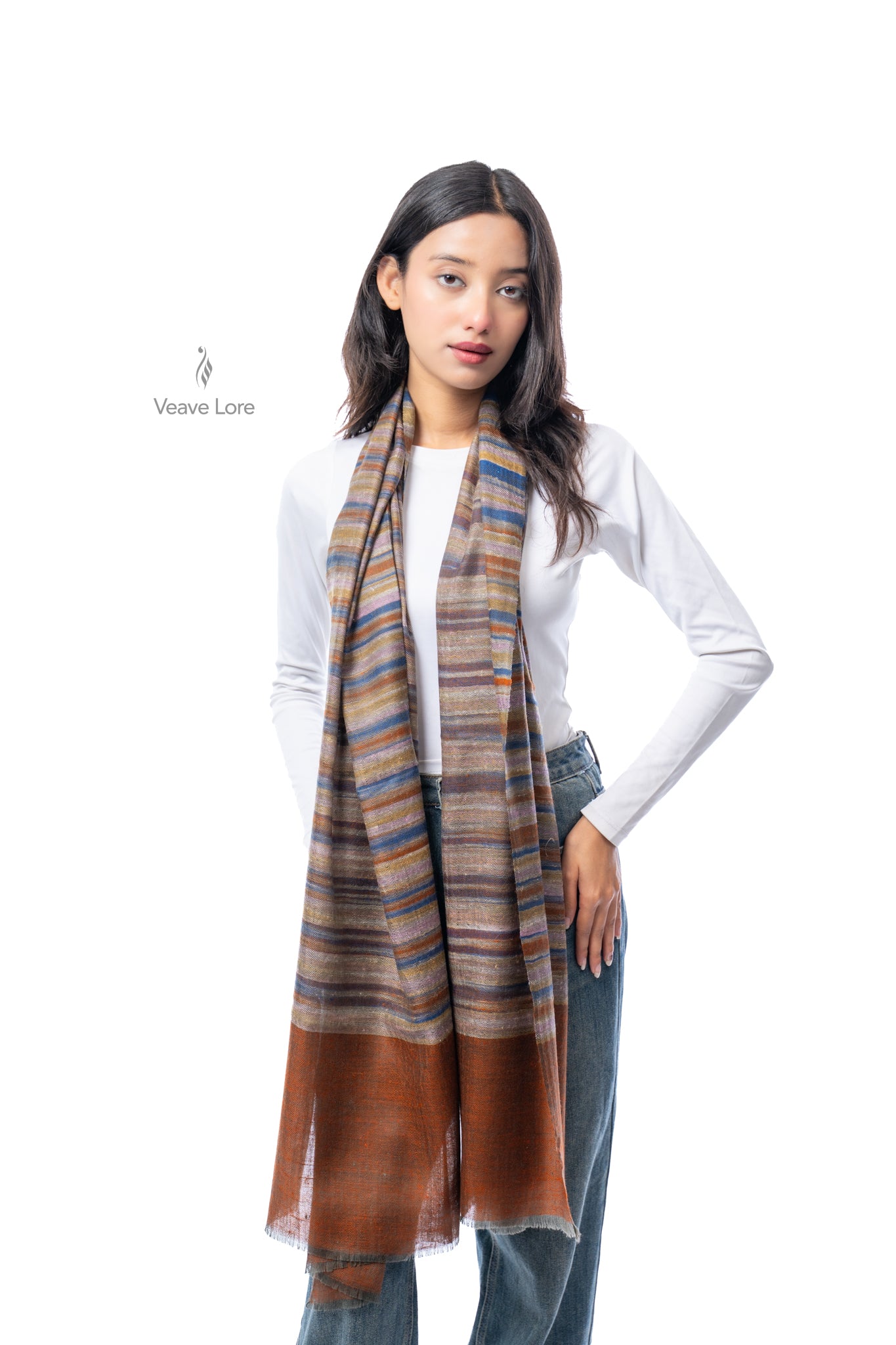 Autumn Drift Pashmina Stole