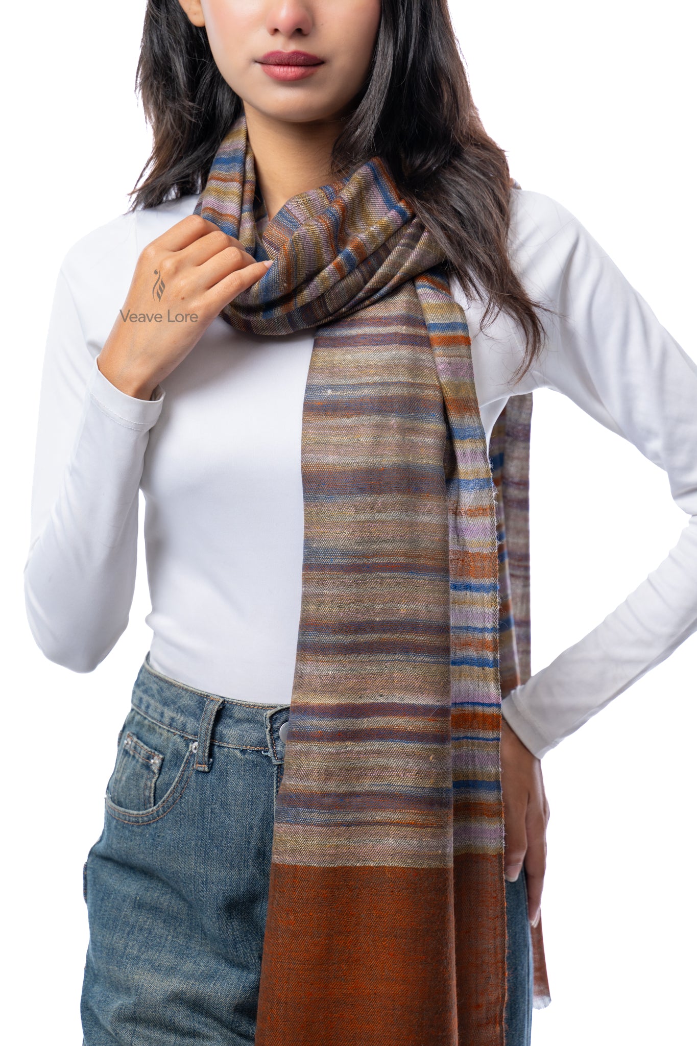 Autumn Drift Pashmina Stole
