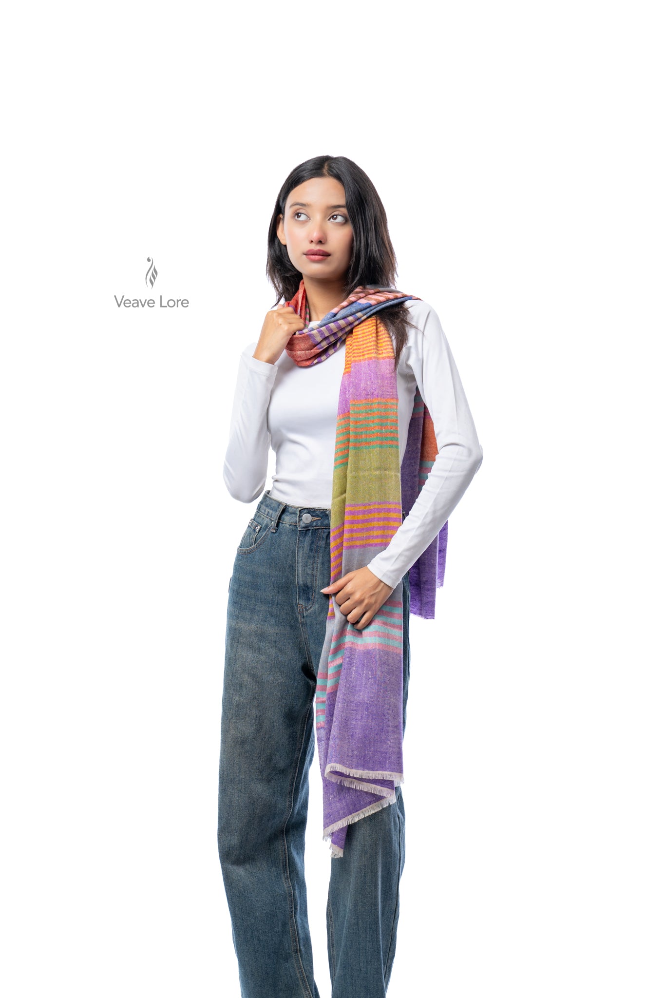 Carnival Weave Pashmina Stole