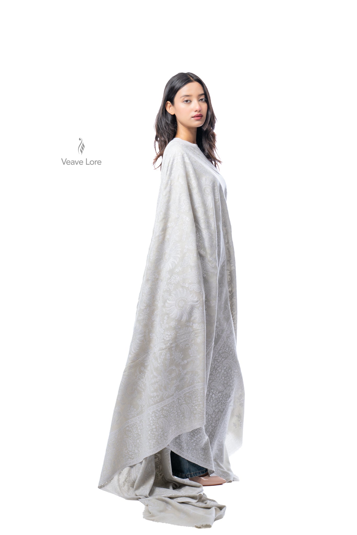 Simin Veil Oversized Pashmina Shawl