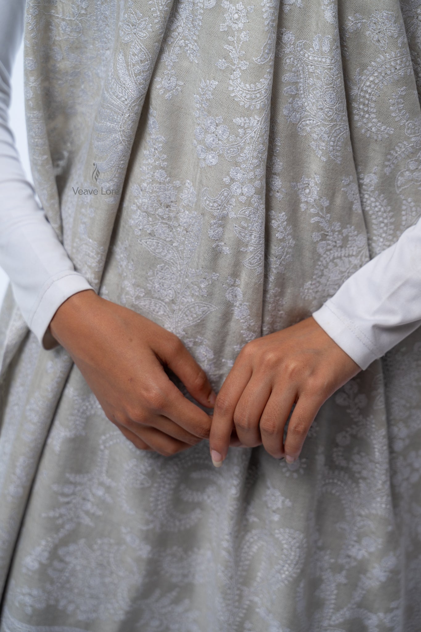 Simin Veil Oversized Pashmina Shawl