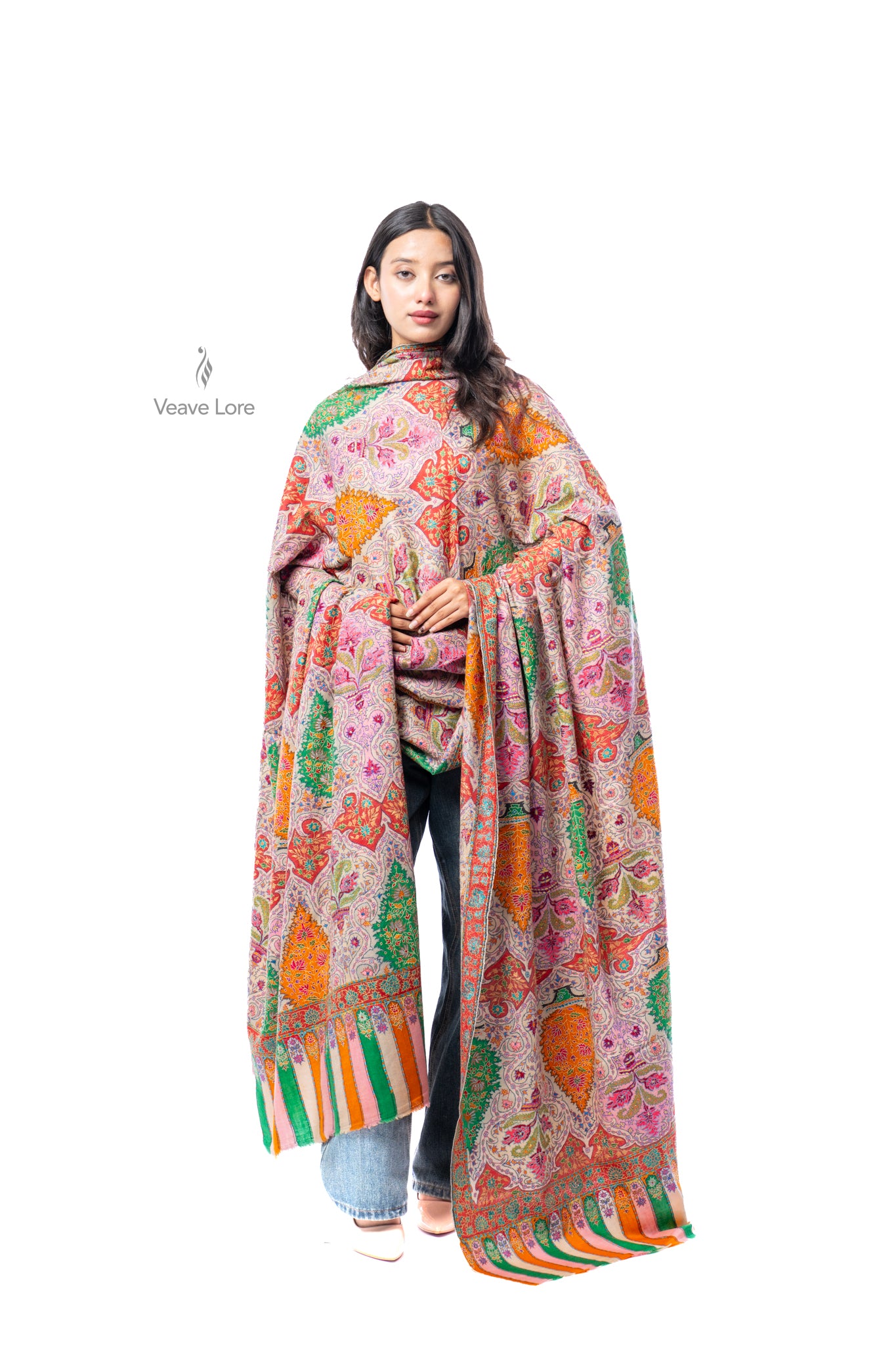 Sarv Empire Oversized Pashmina Shawl
