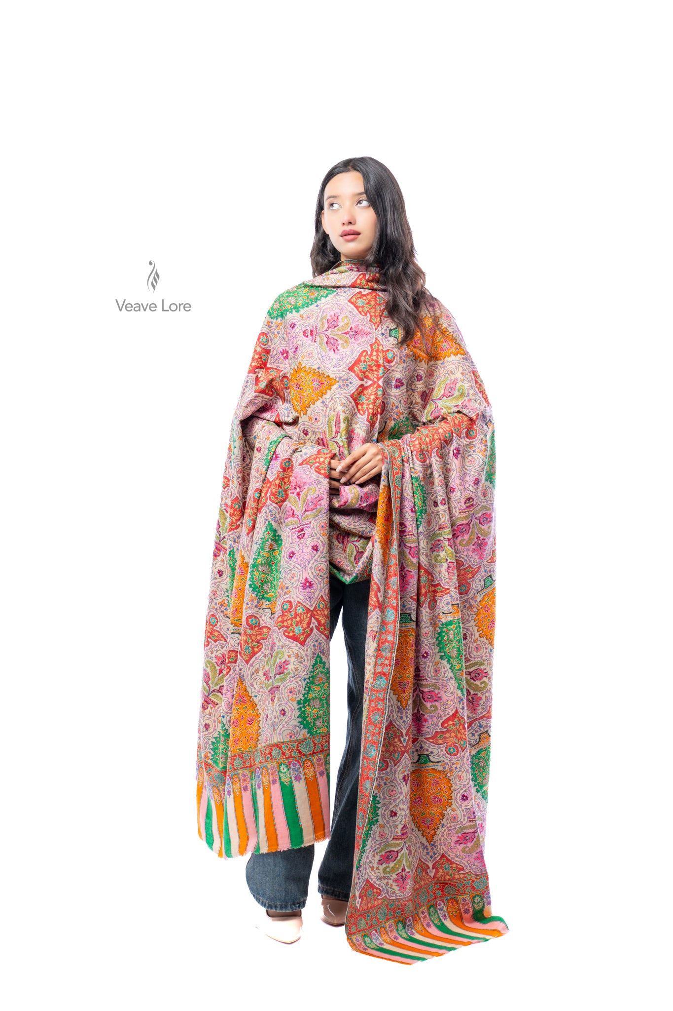 Sarv Empire Oversized Pashmina Shawl